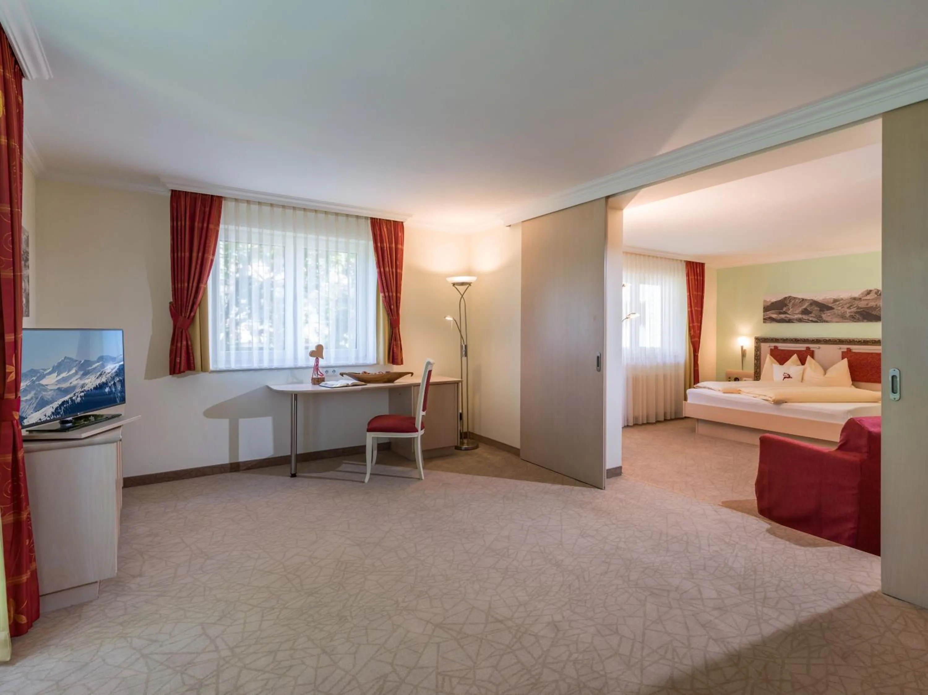 Photo of the whole room, Bed in Hotel Glockenstuhl