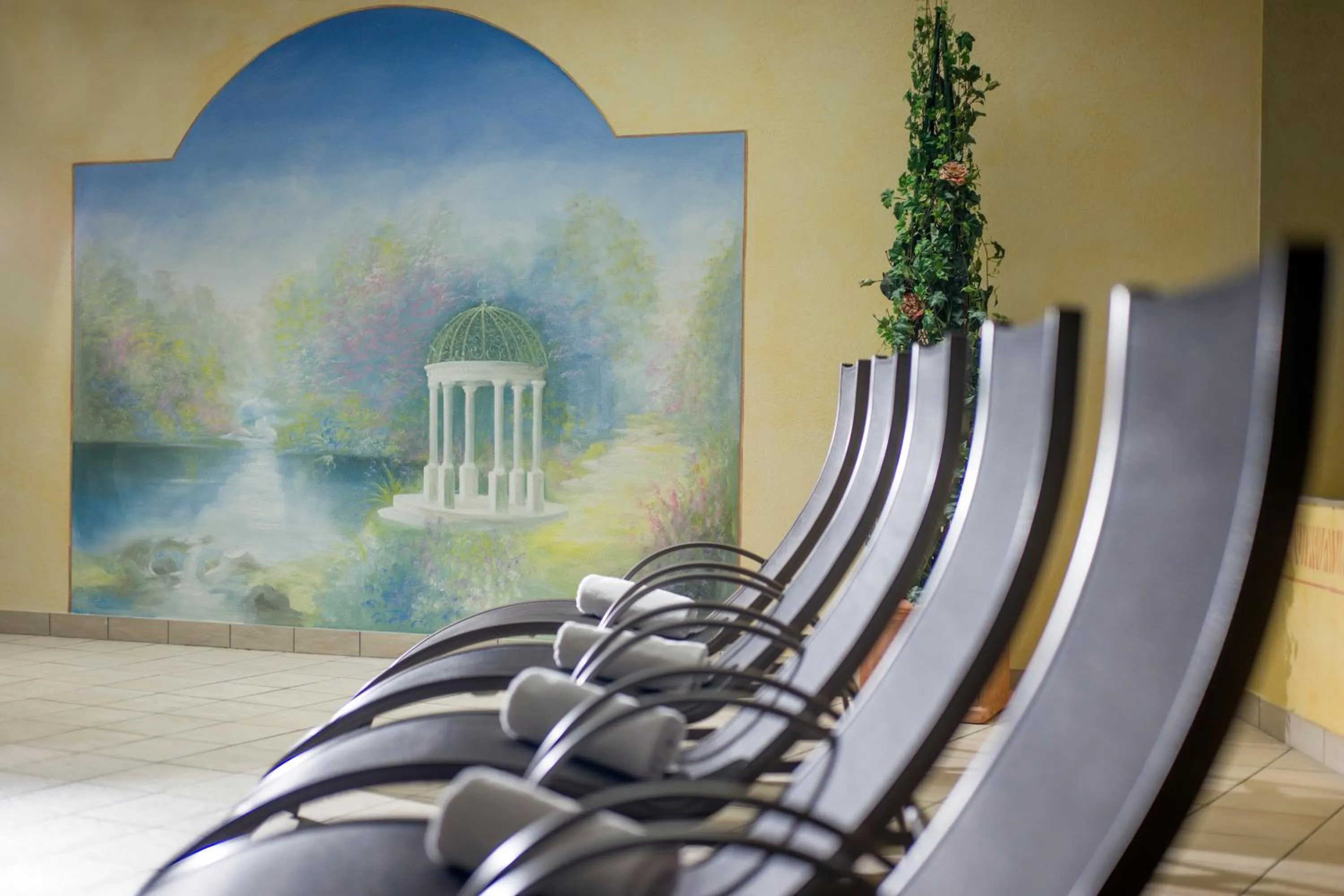 Swimming pool in Hotel Glockenstuhl