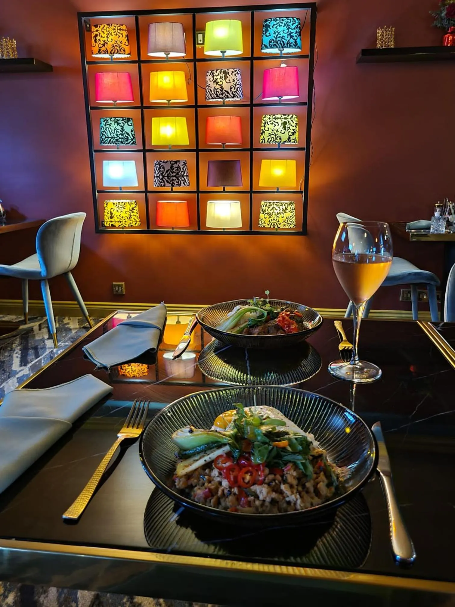 Restaurant/places to eat in La Haule Manor