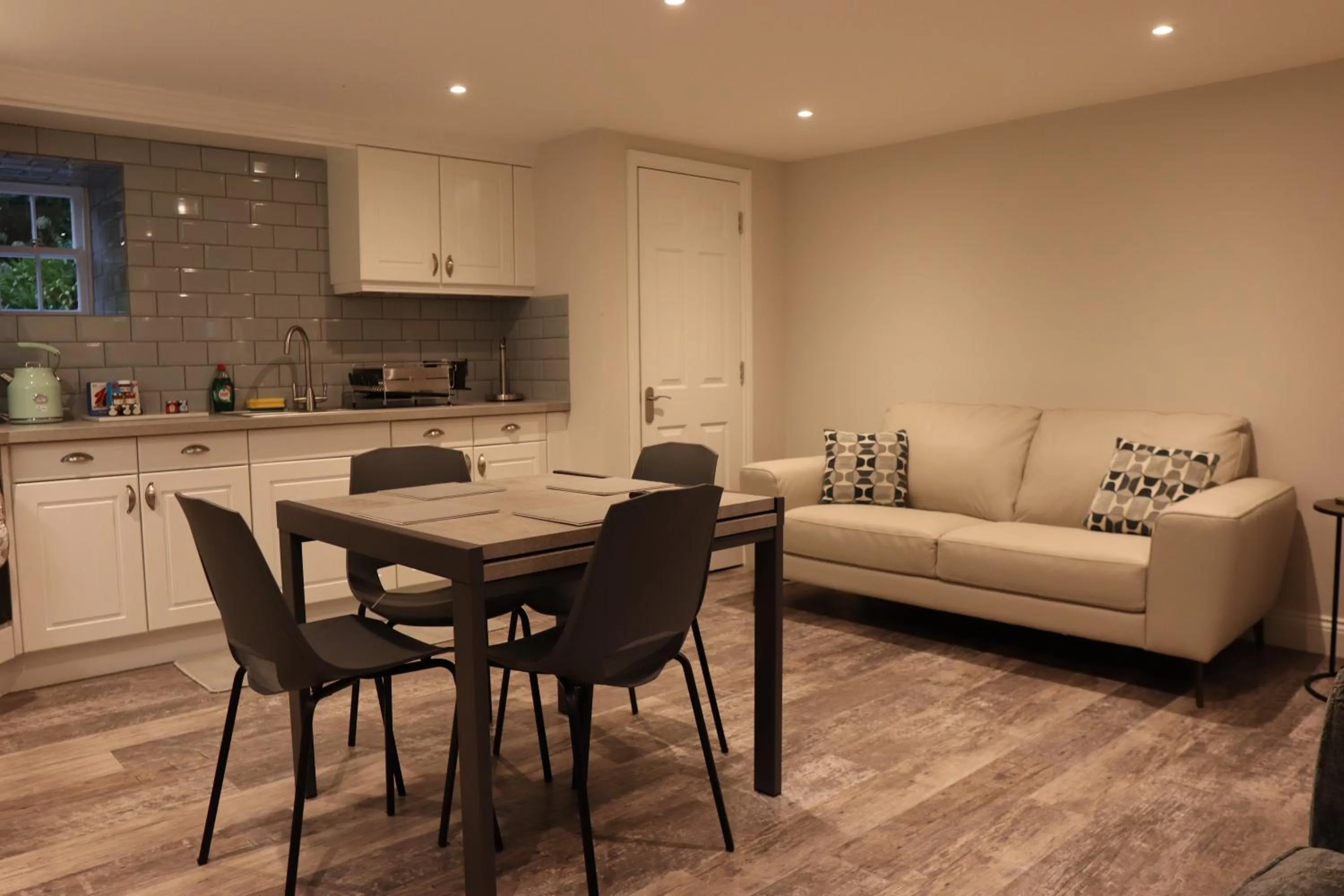 Living room in La Haule Manor