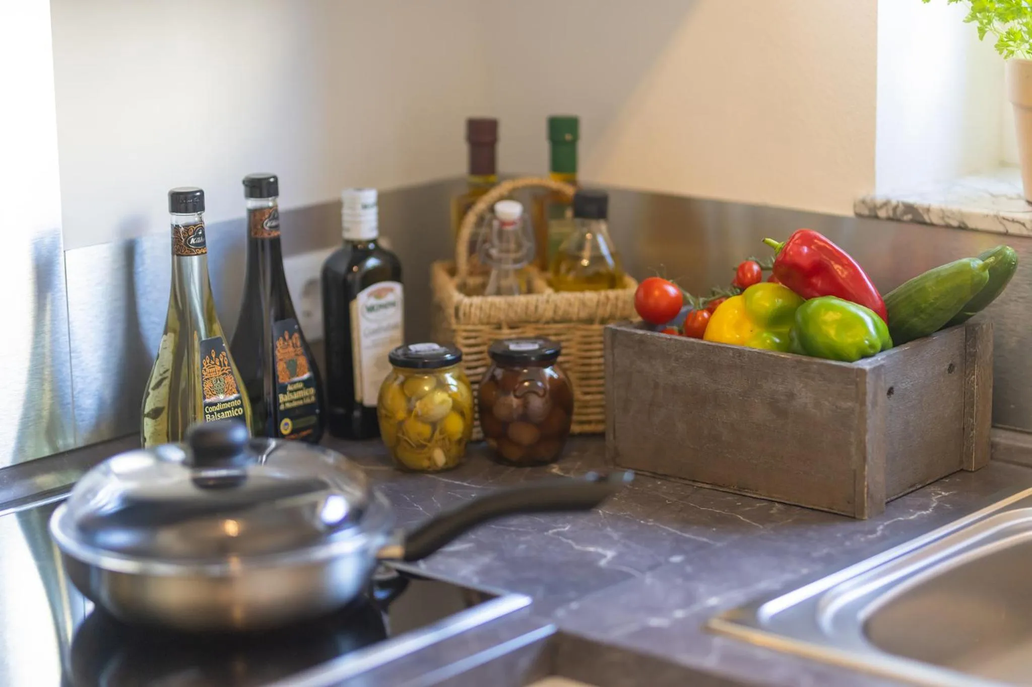 Kitchen or kitchenette in Boardinghouse HOME - adults only -