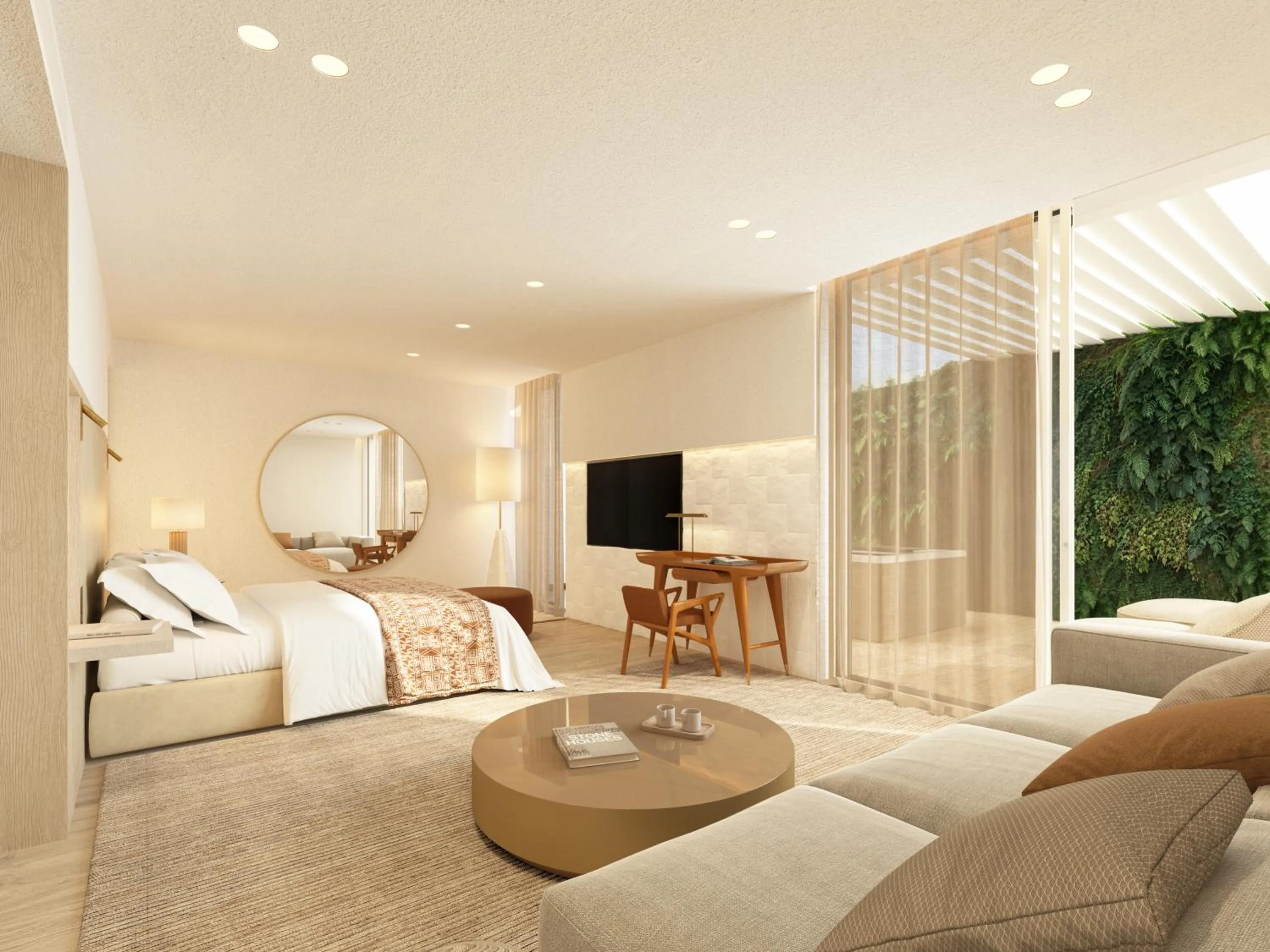 Bed in Villa Dubrovnik