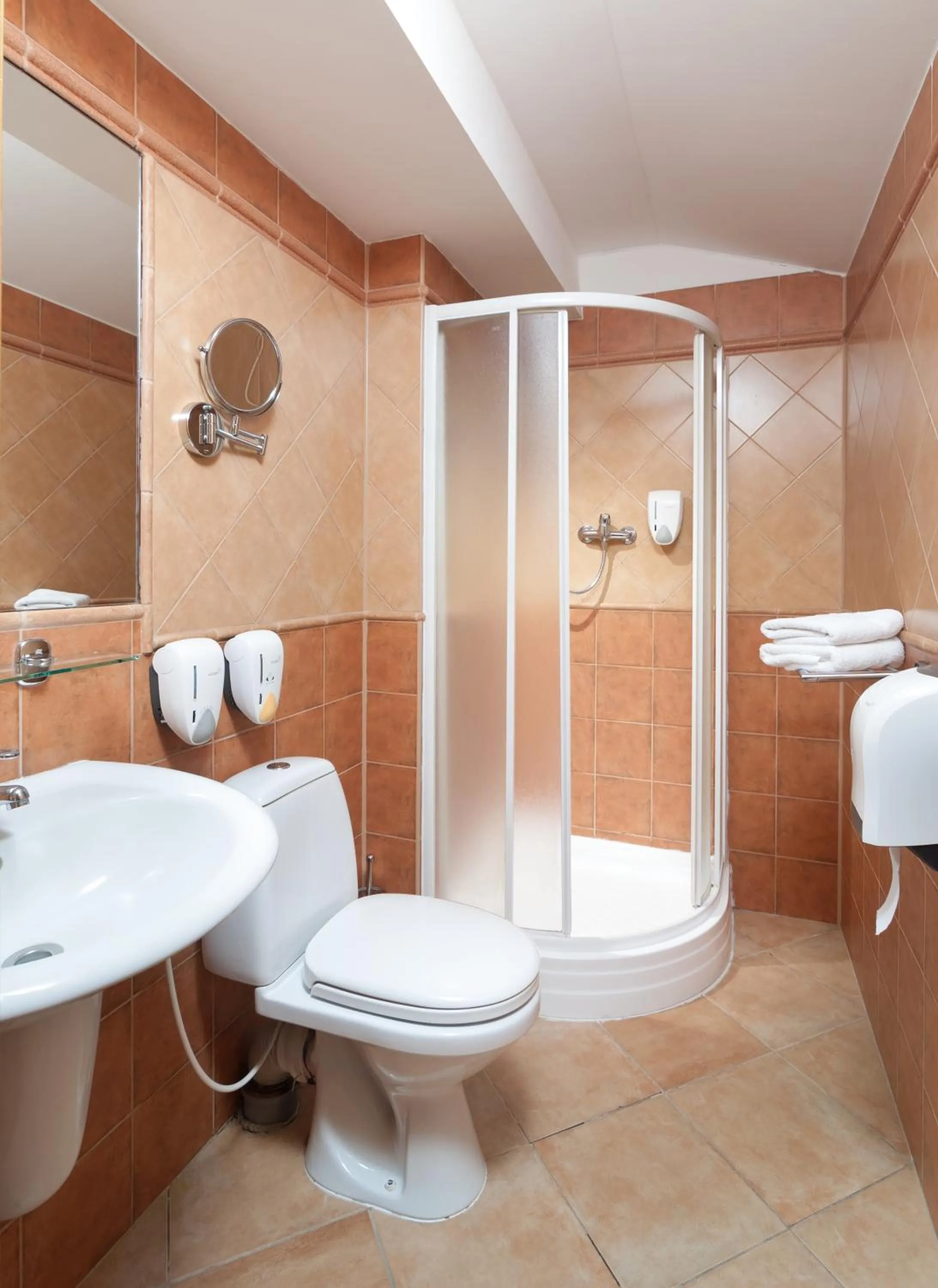 Bathroom in Hotel Spindlerova Bouda