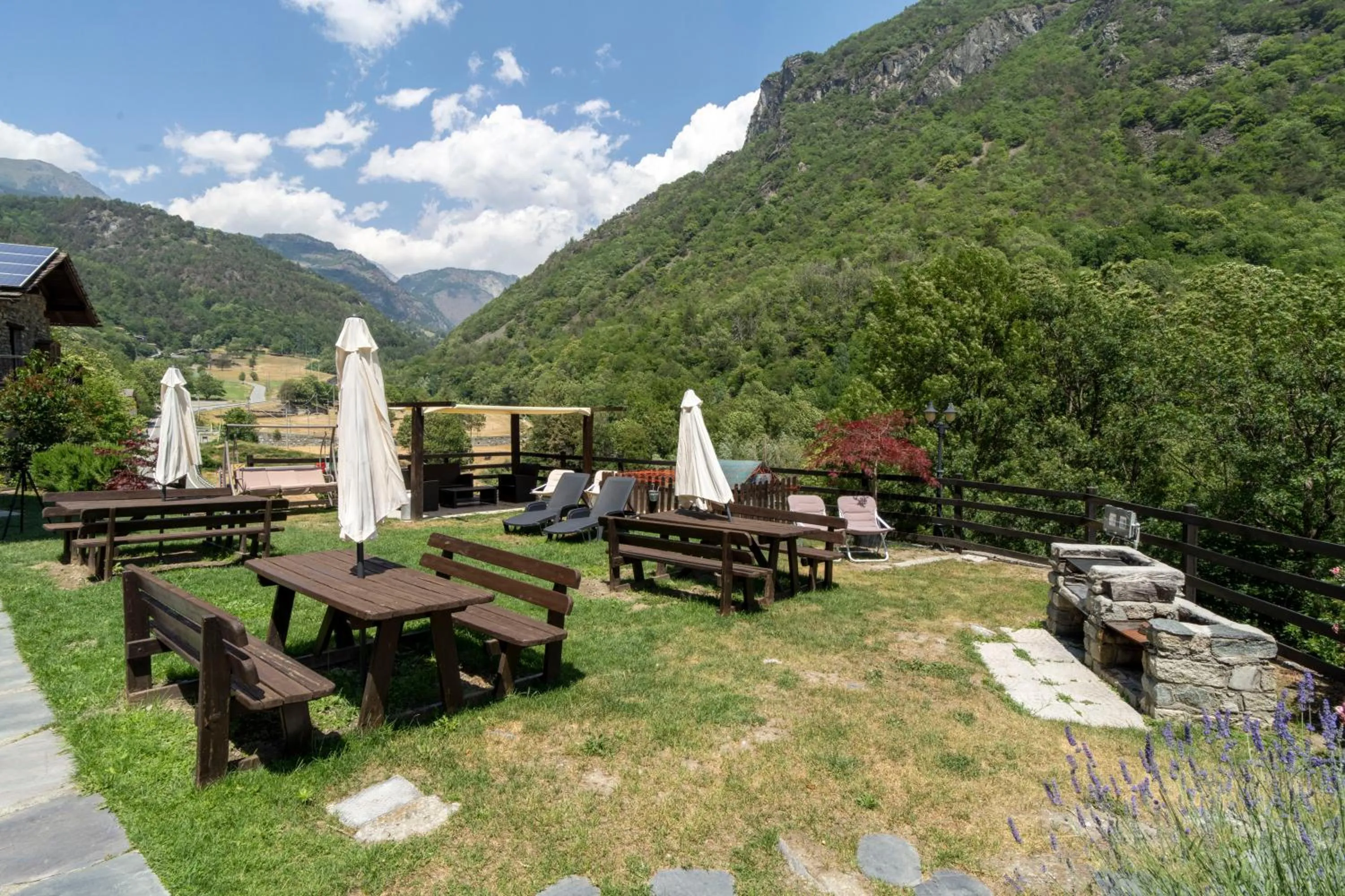 Natural landscape in Residence Covalou