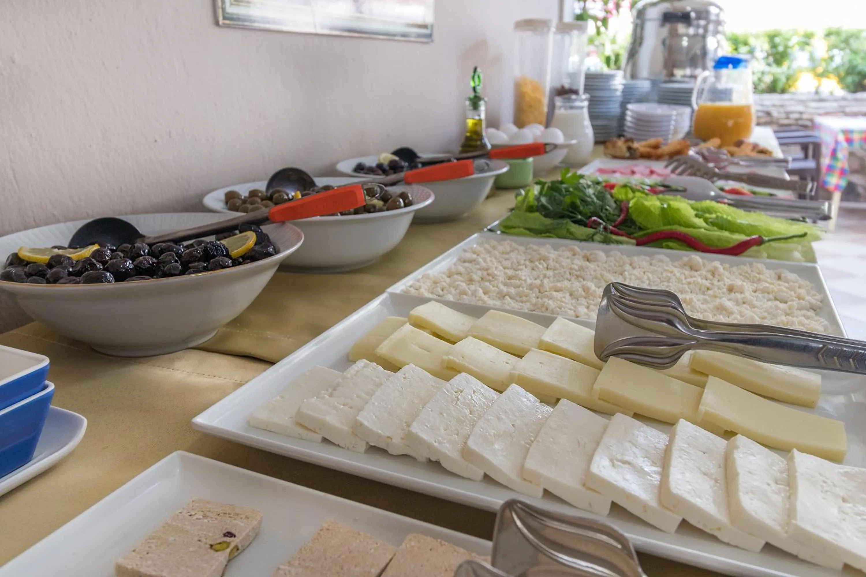 Buffet breakfast in Hotel Dost