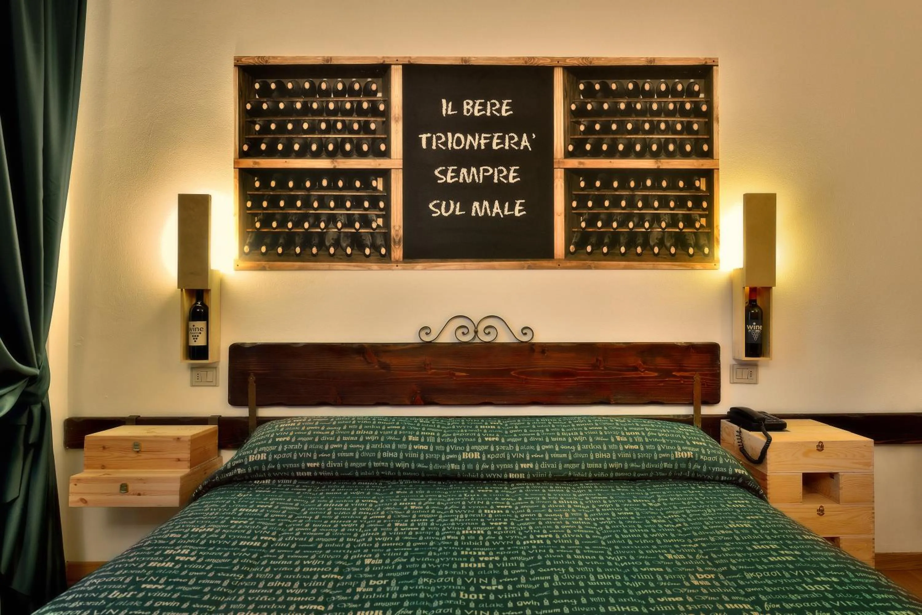 Bedroom, Bed in Hotel Giò Wine e Jazz Area