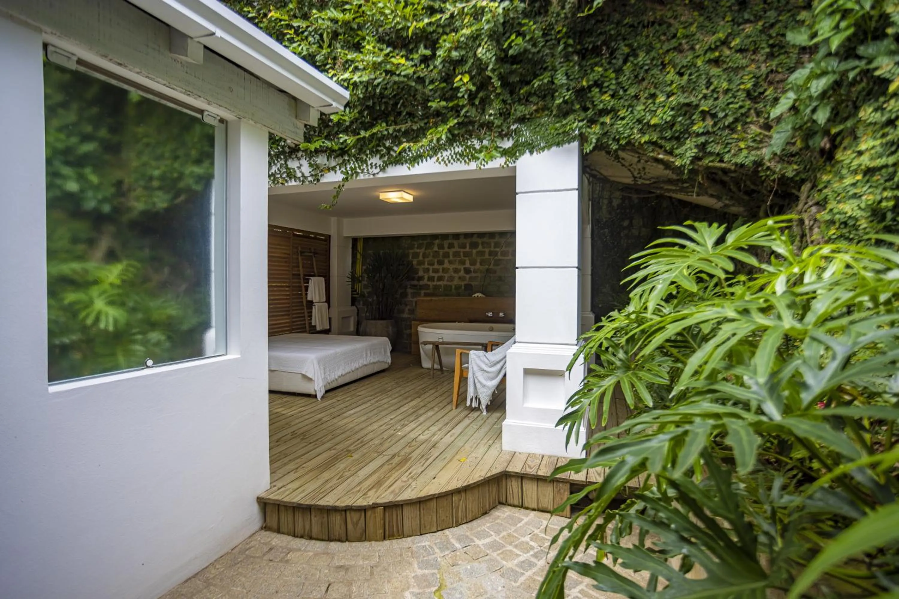 Bed in Felissimo Exclusive Hotel