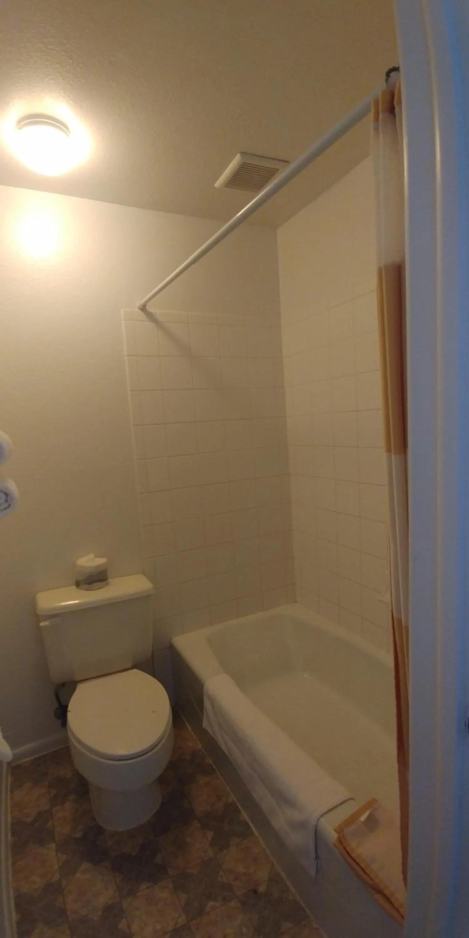 Bathroom in Thunderbird Motel