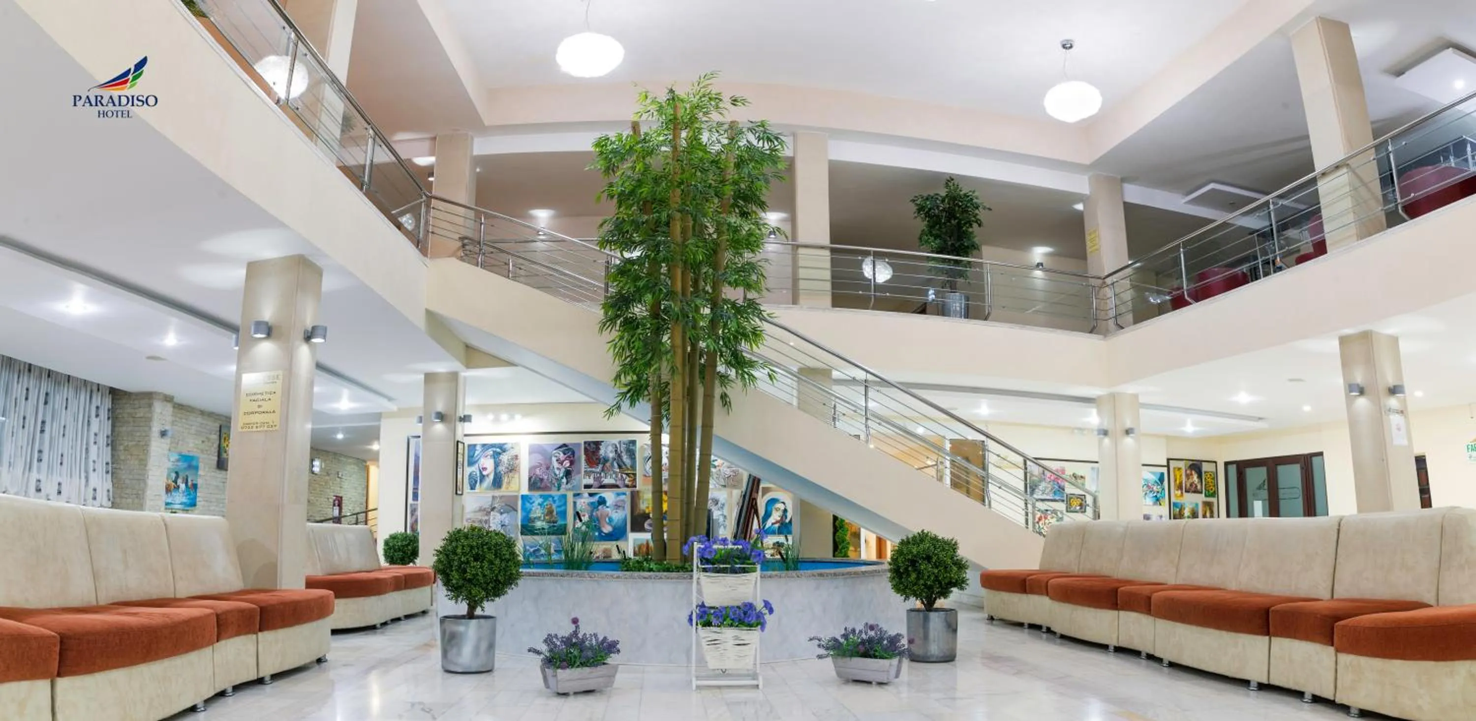 Lobby or reception in Hotel Paradiso