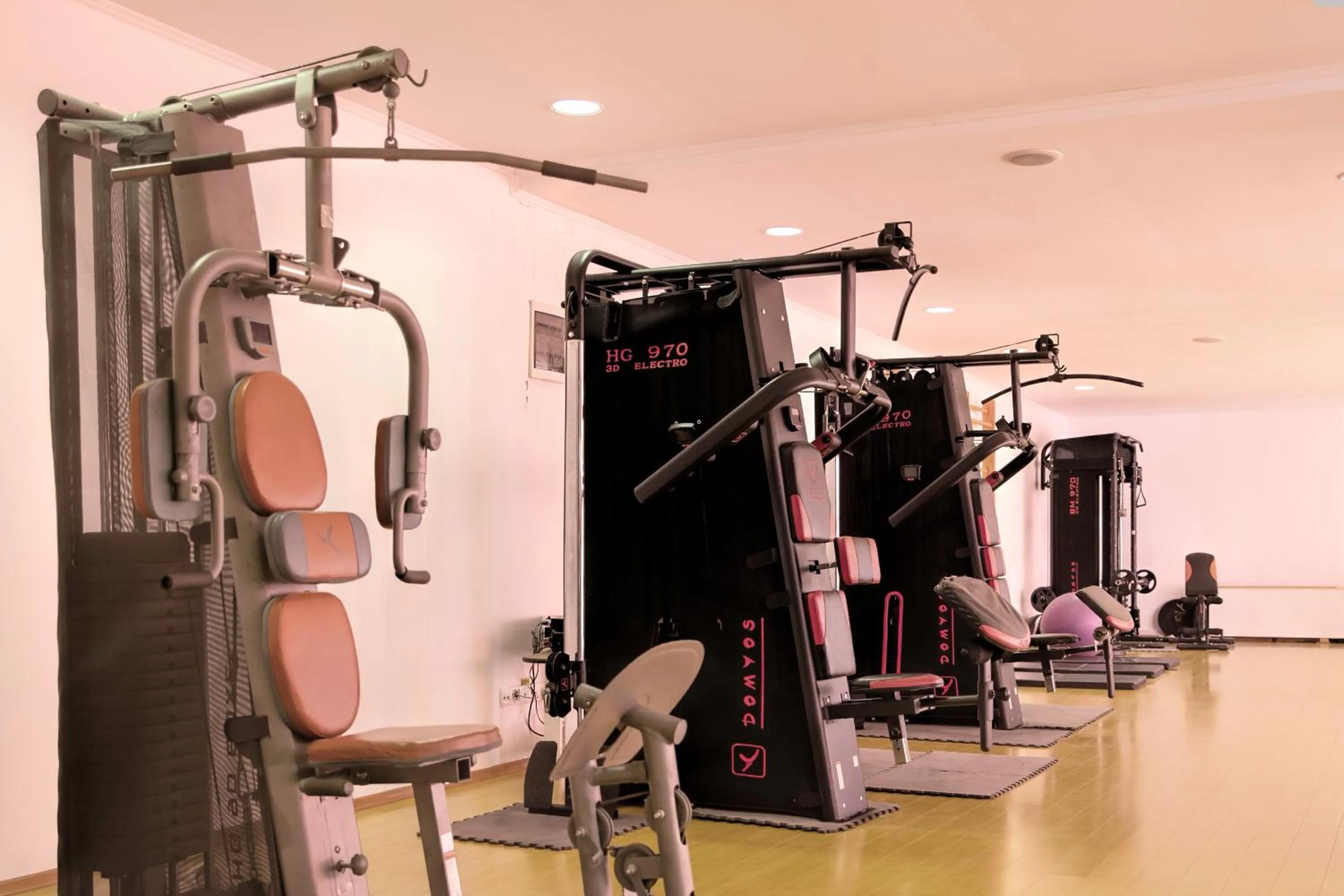 Fitness centre/facilities in Hotel Paradiso