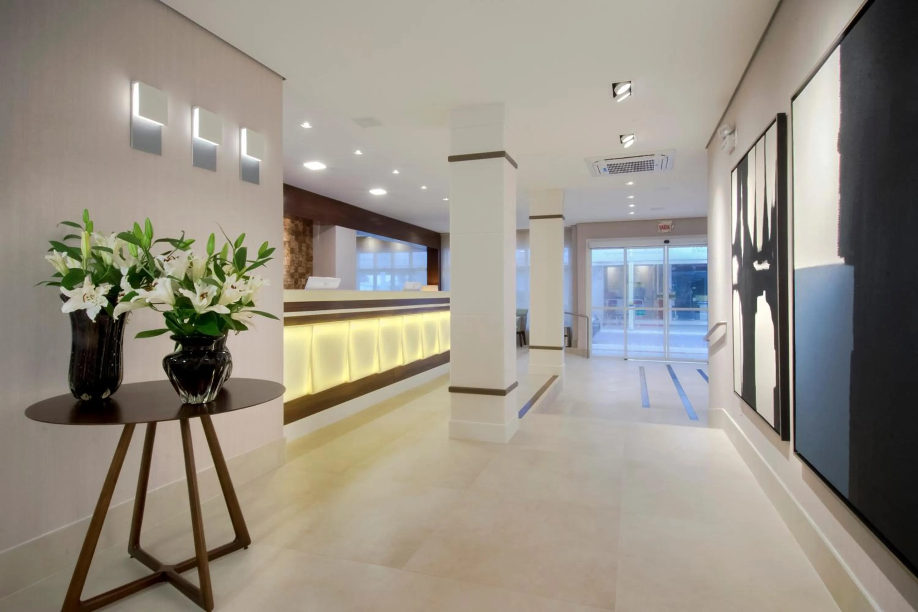 Lobby or reception in Hotel Blumenau - Balneário Camboriú