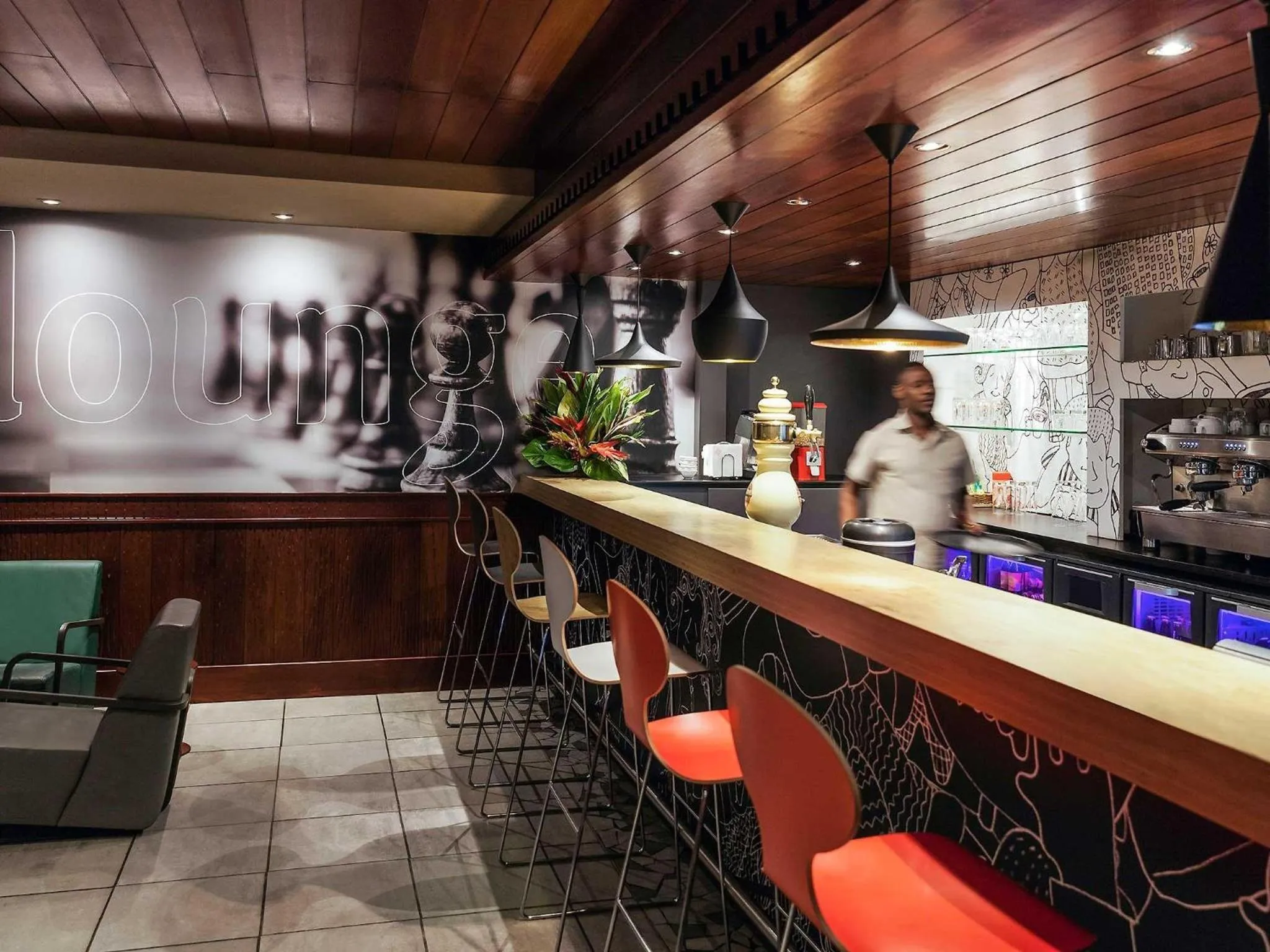 Lounge or bar in ibis Douala