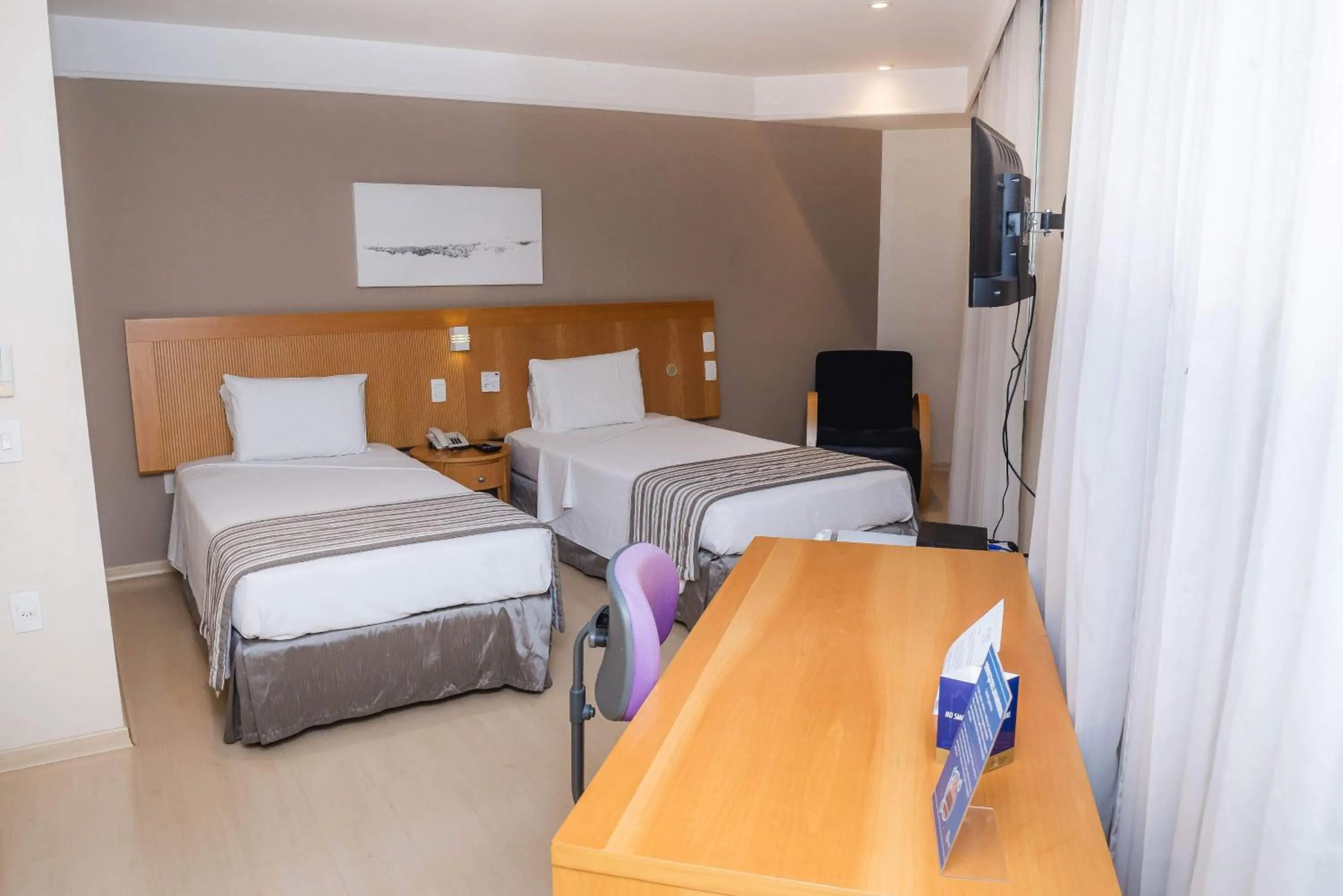 Bedroom, Bed in Belo Horizonte Plaza