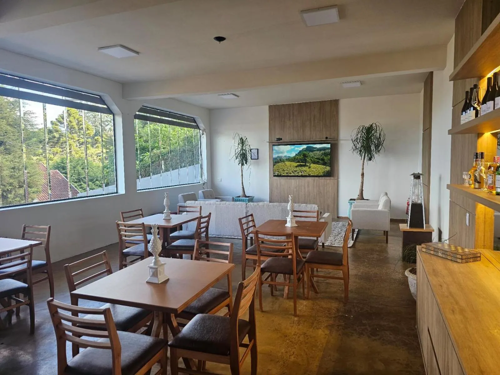 Communal lounge/ TV room in Pousada de Charme Vila Natal