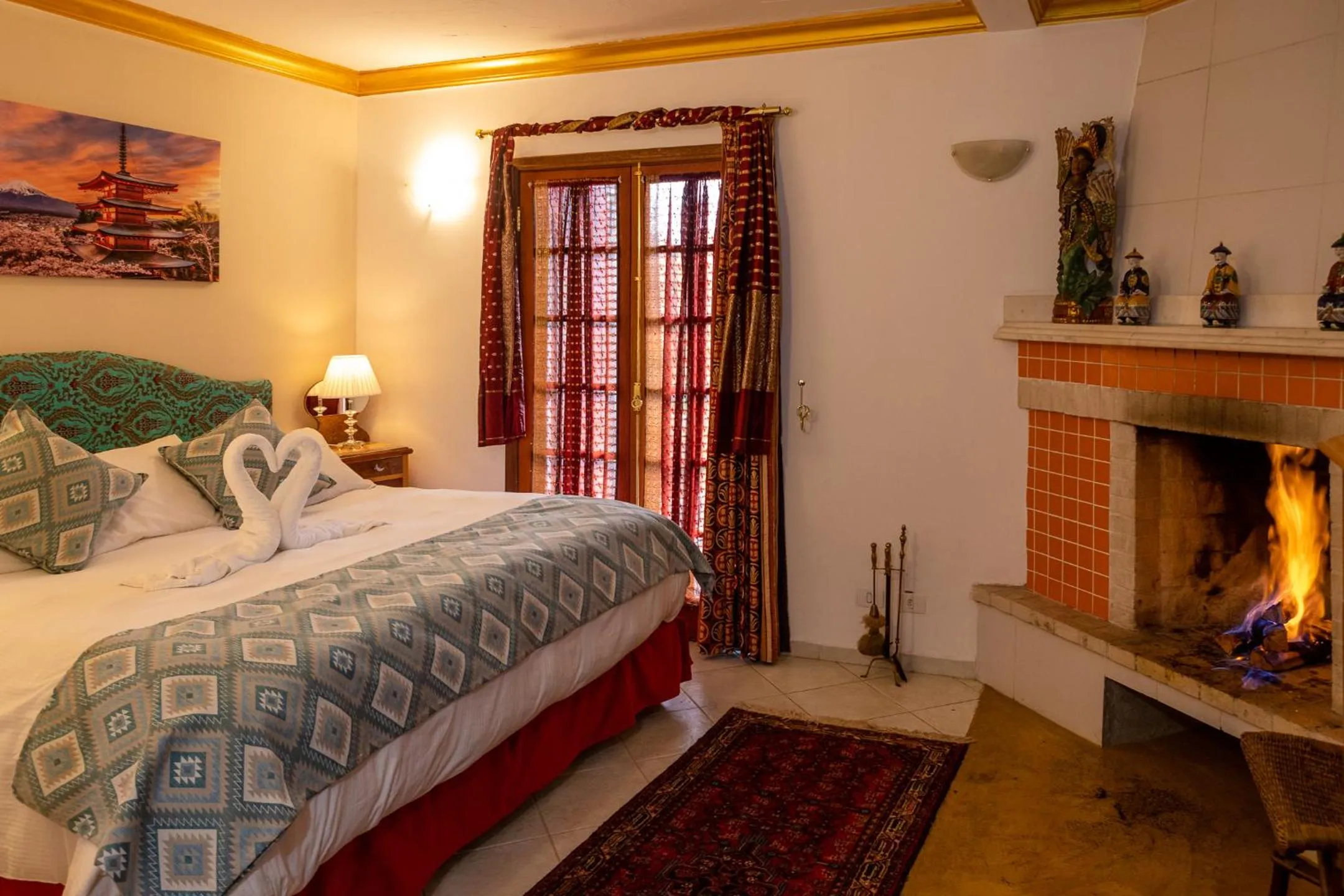 Bed in Pousada de Charme Vila Natal