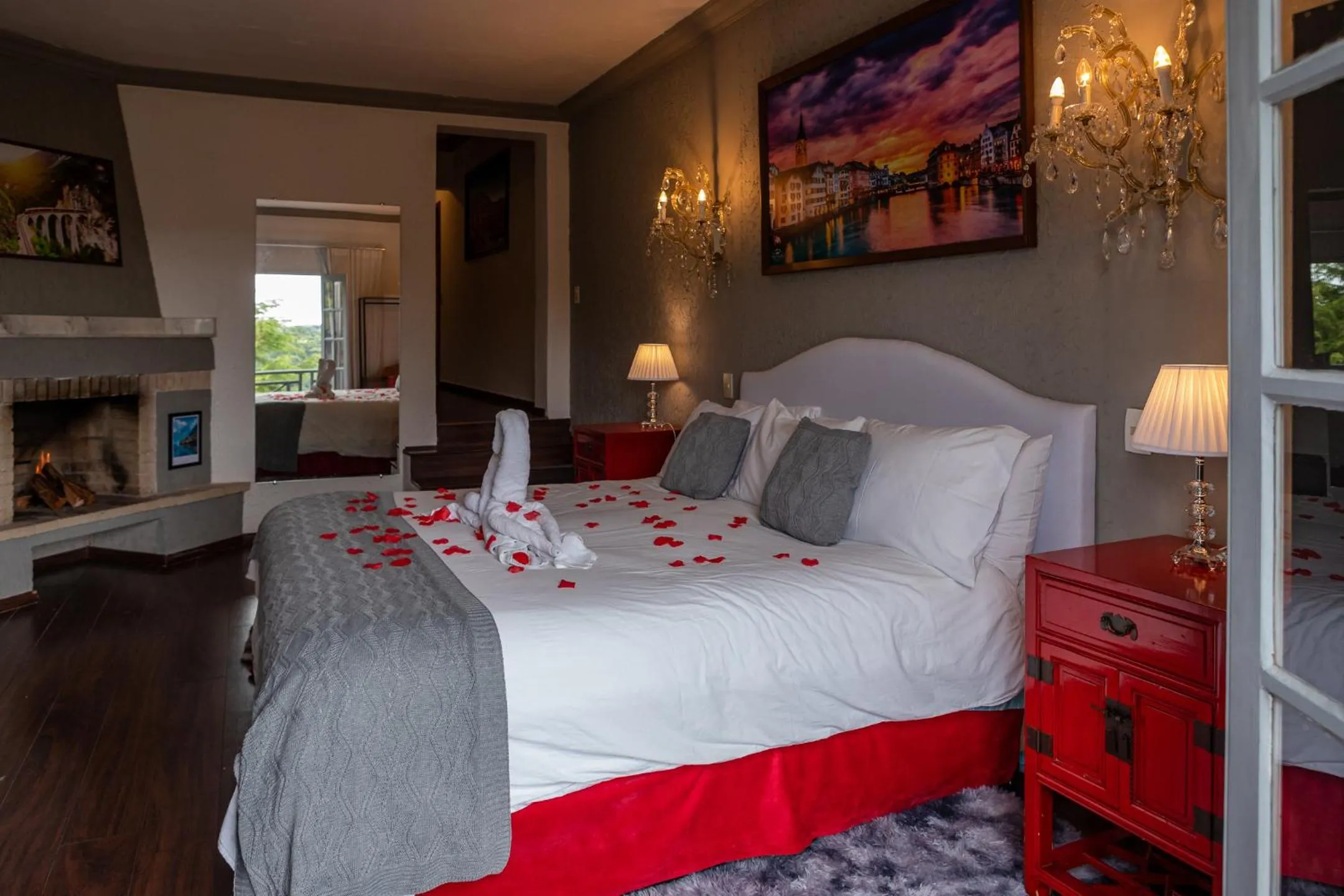 Bed in Pousada de Charme Vila Natal