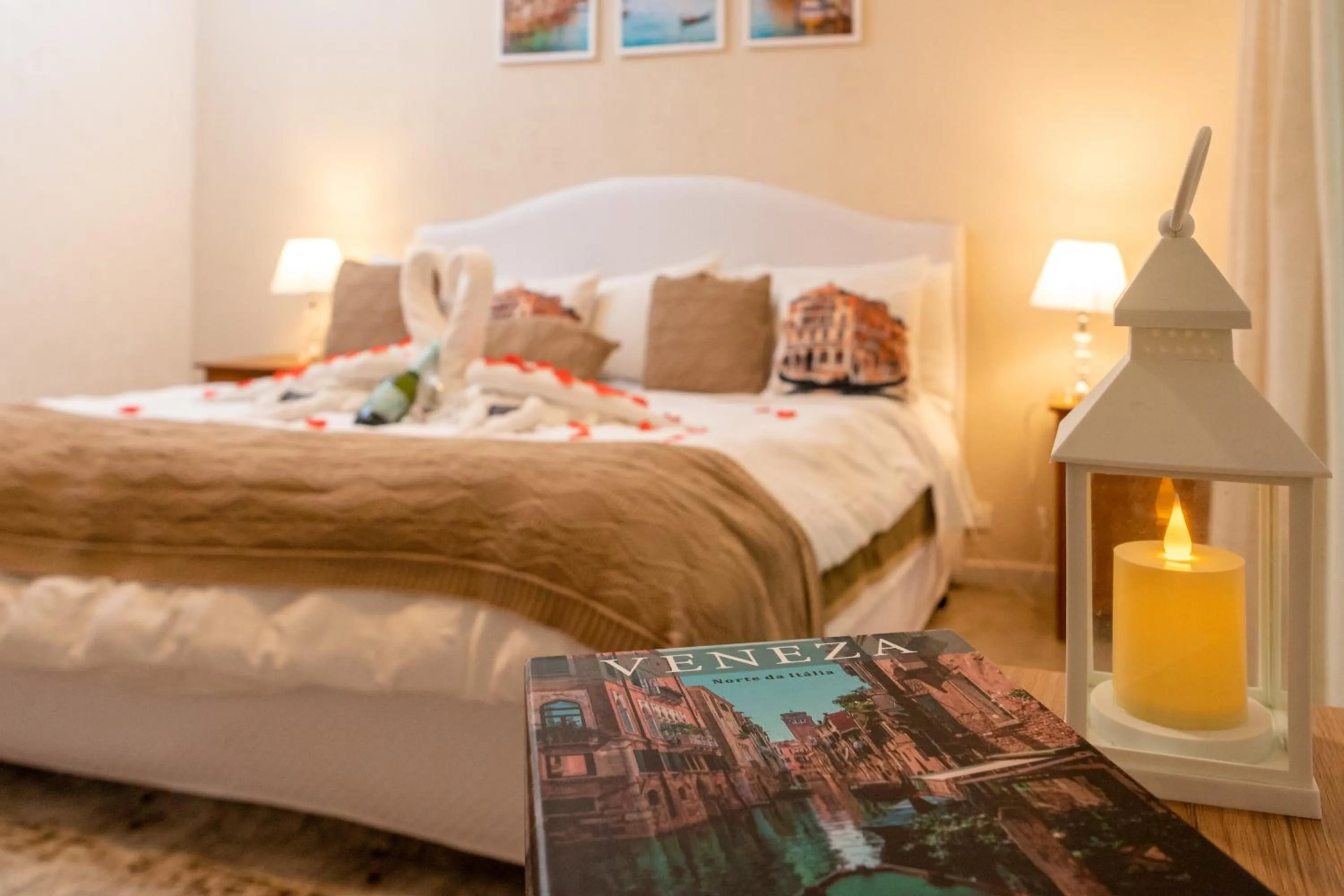 Bed in Pousada de Charme Vila Natal