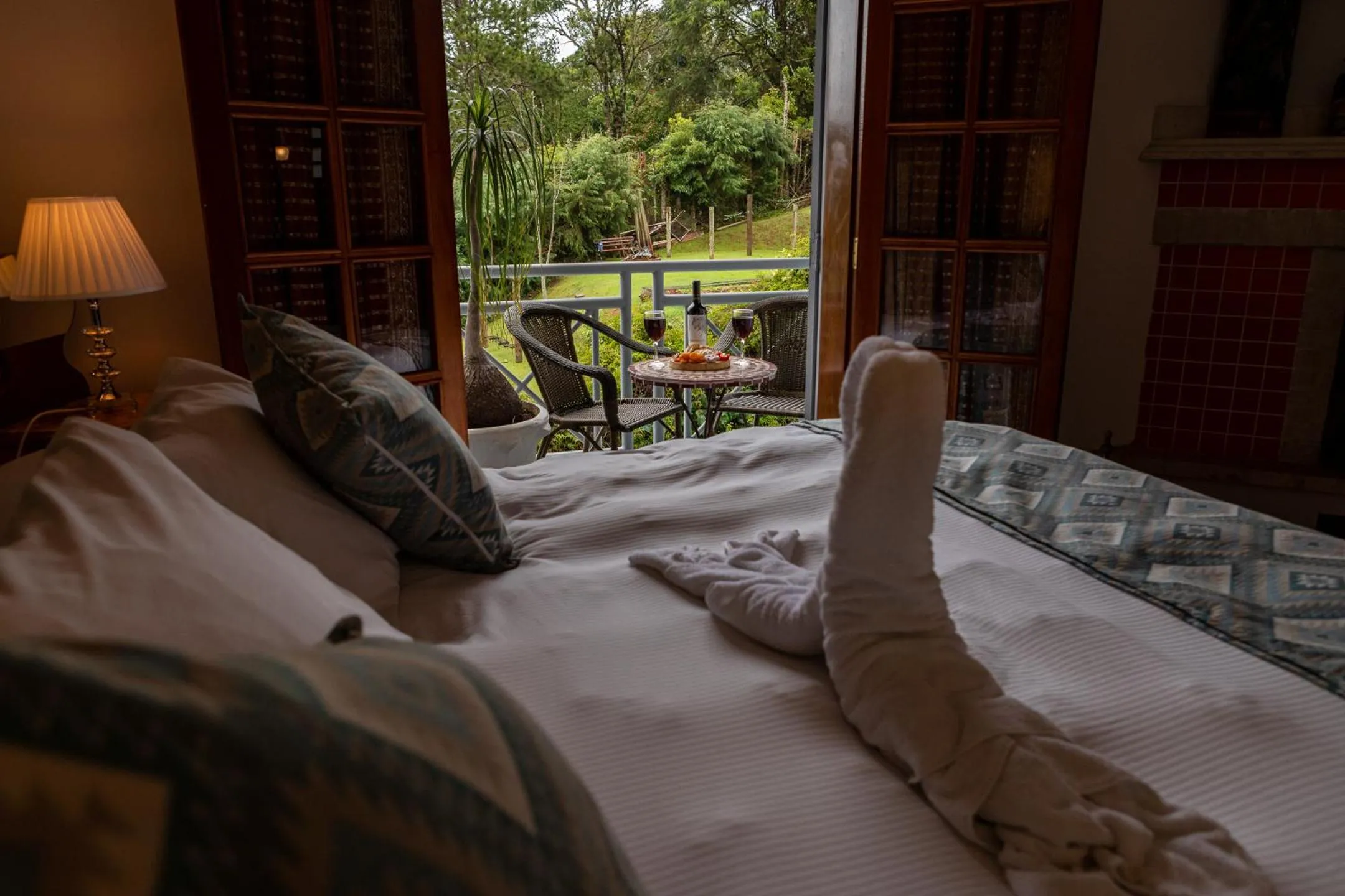 Bed in Pousada de Charme Vila Natal