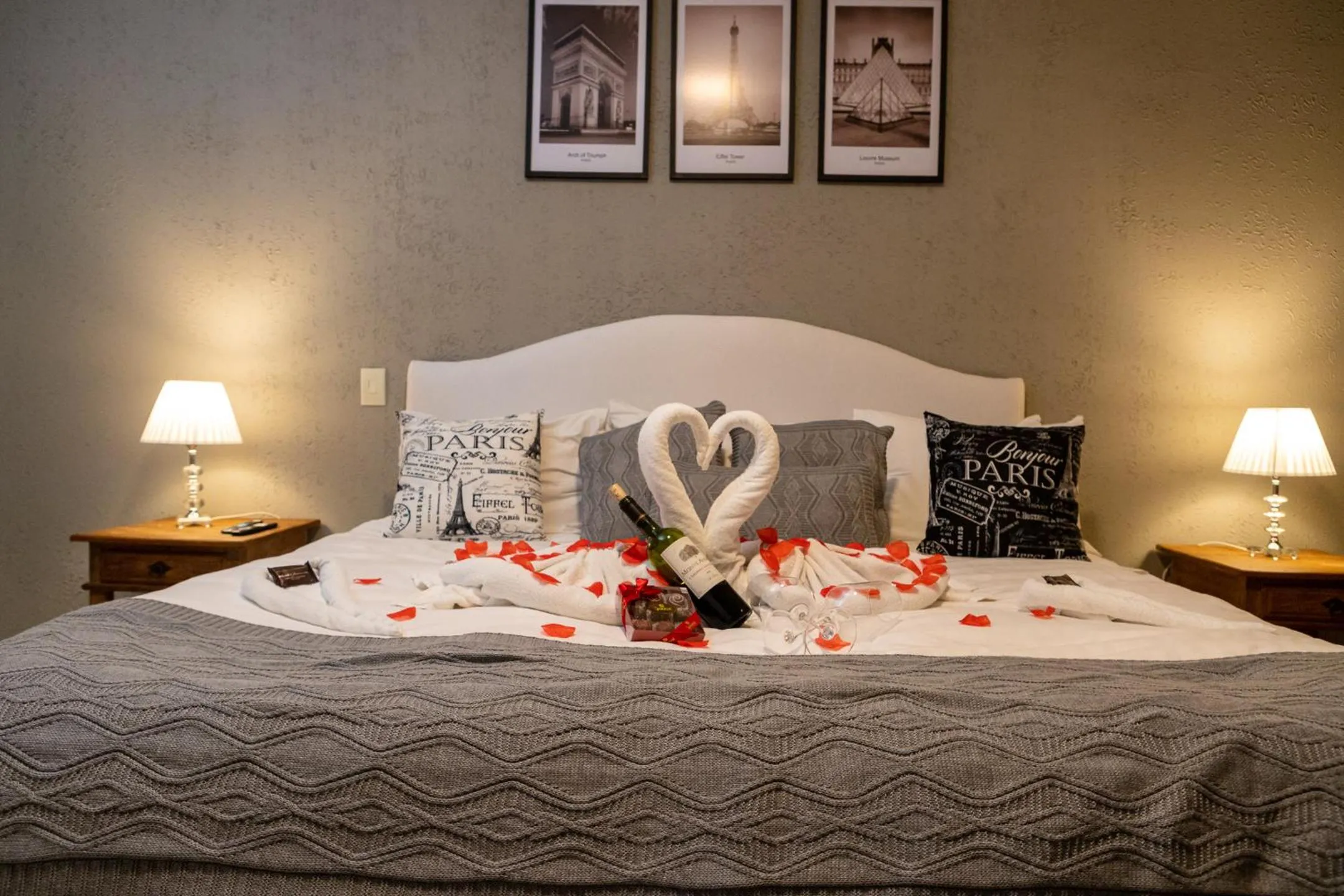 Bed in Pousada de Charme Vila Natal