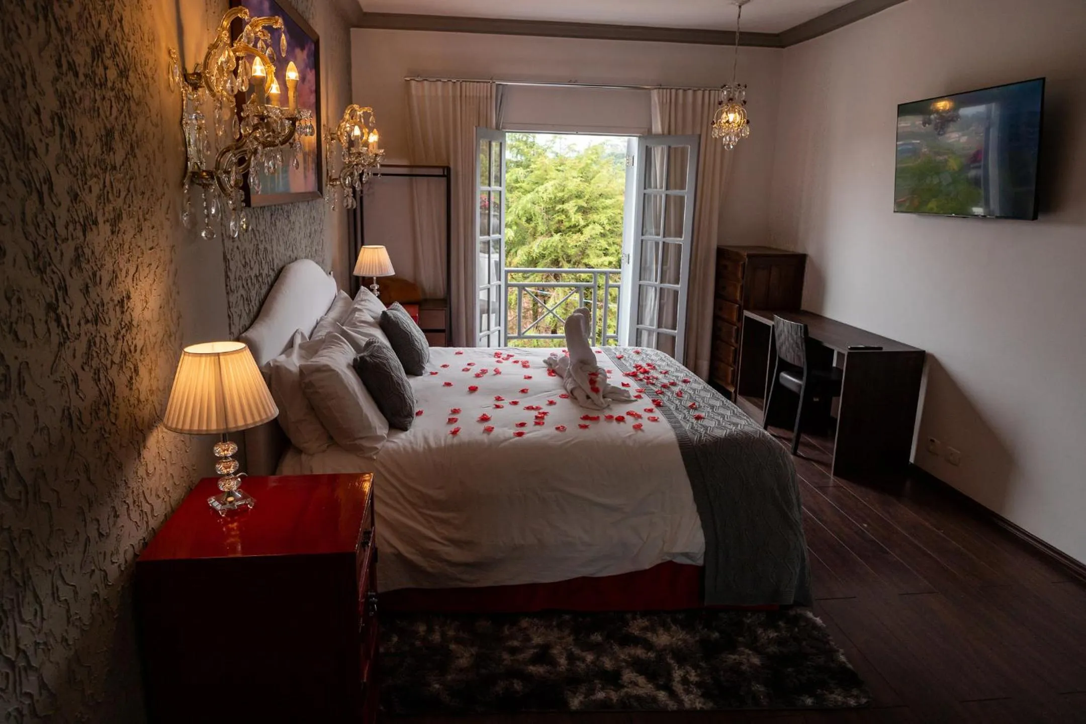 Bed in Pousada de Charme Vila Natal