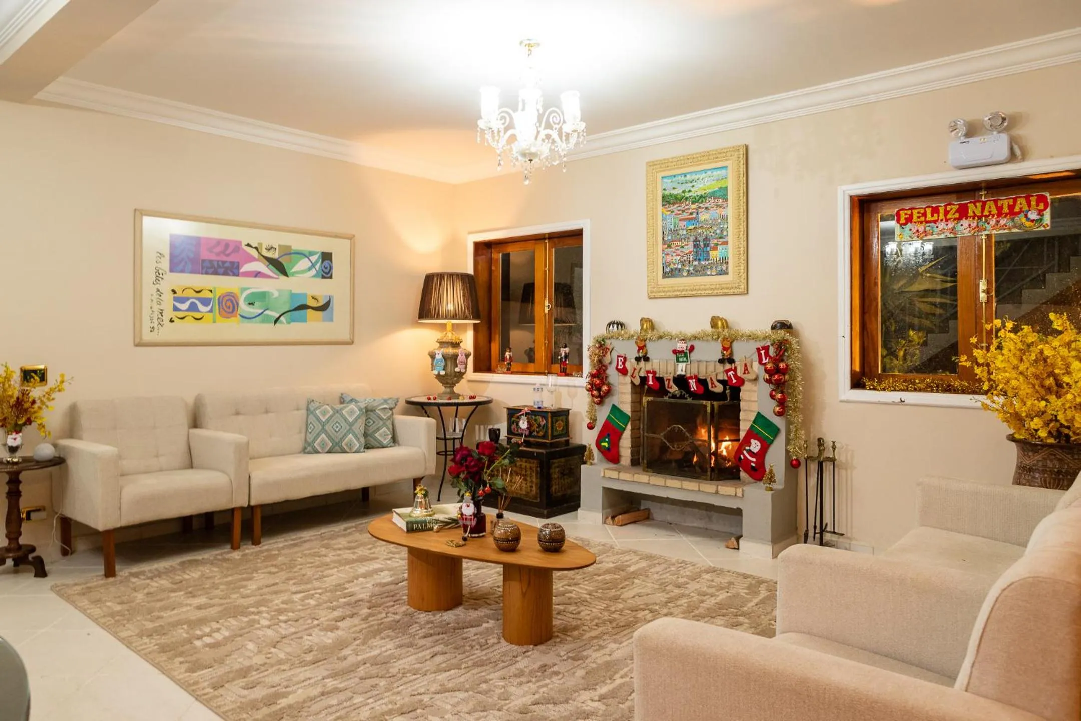 Living room in Pousada de Charme Vila Natal