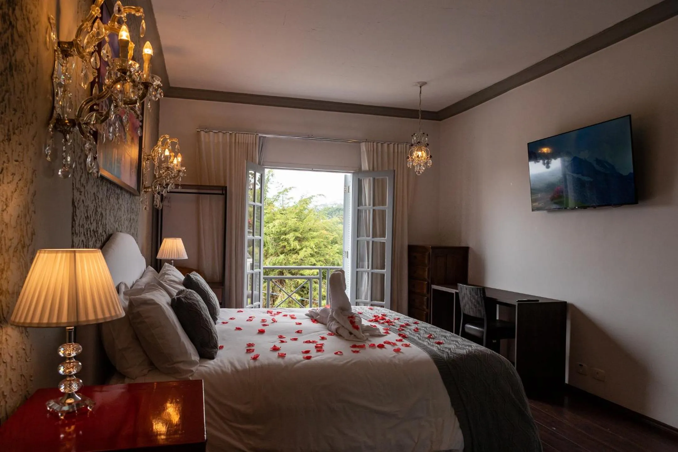 Bed in Pousada de Charme Vila Natal