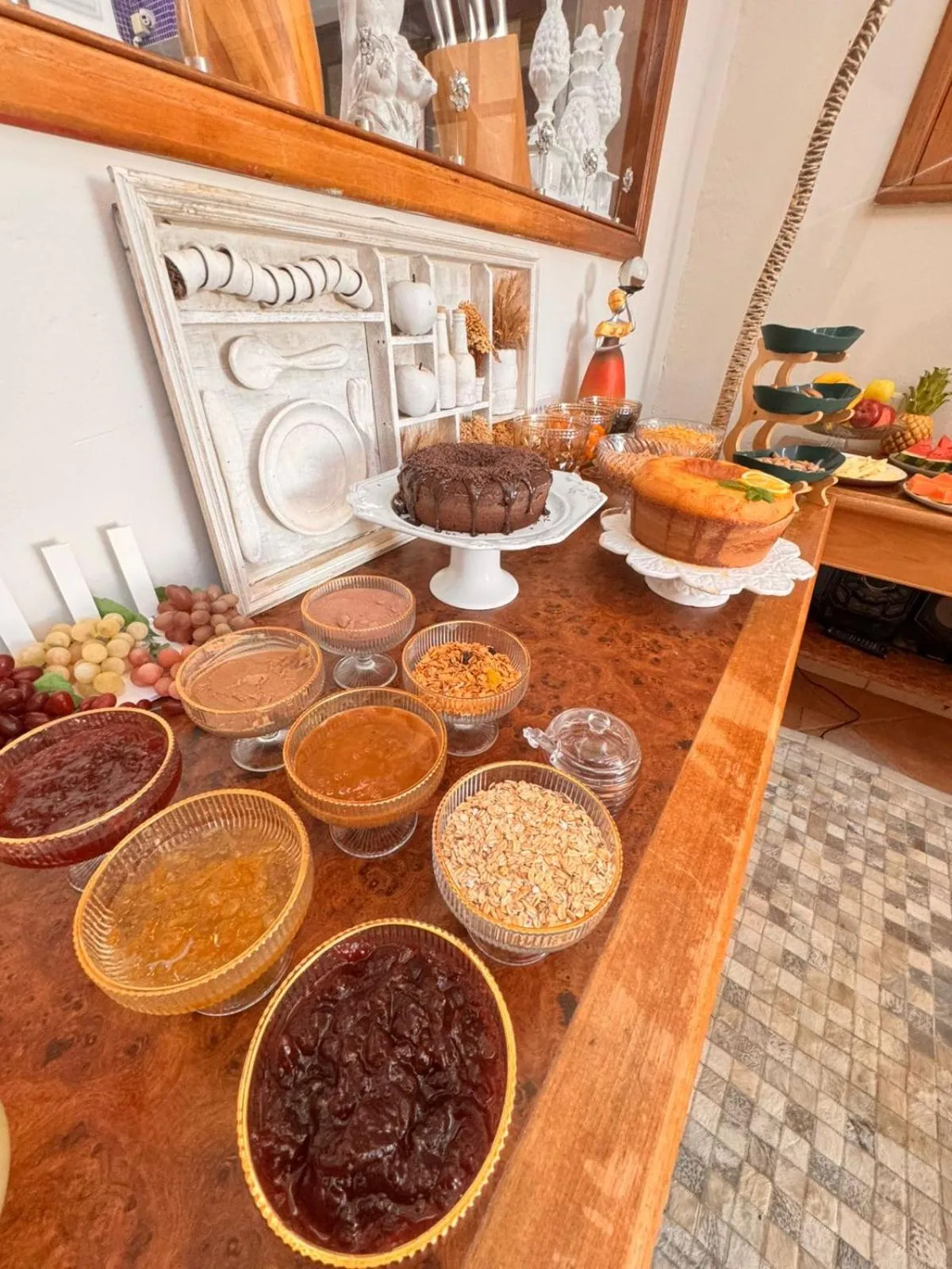 Breakfast in Pousada de Charme Vila Natal