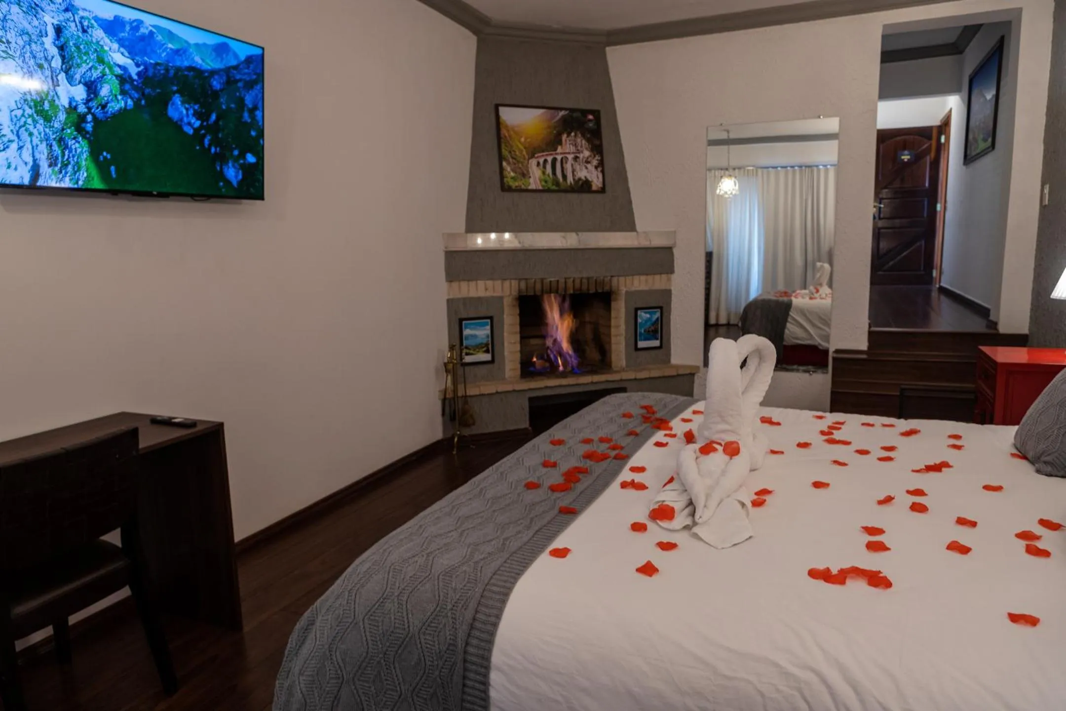 Bed in Pousada de Charme Vila Natal