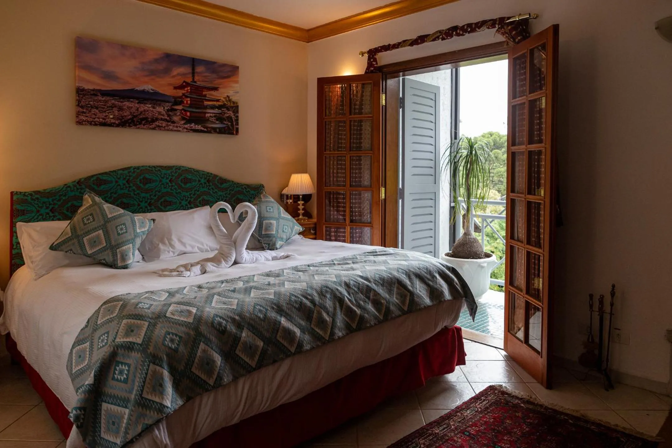 Bed in Pousada de Charme Vila Natal