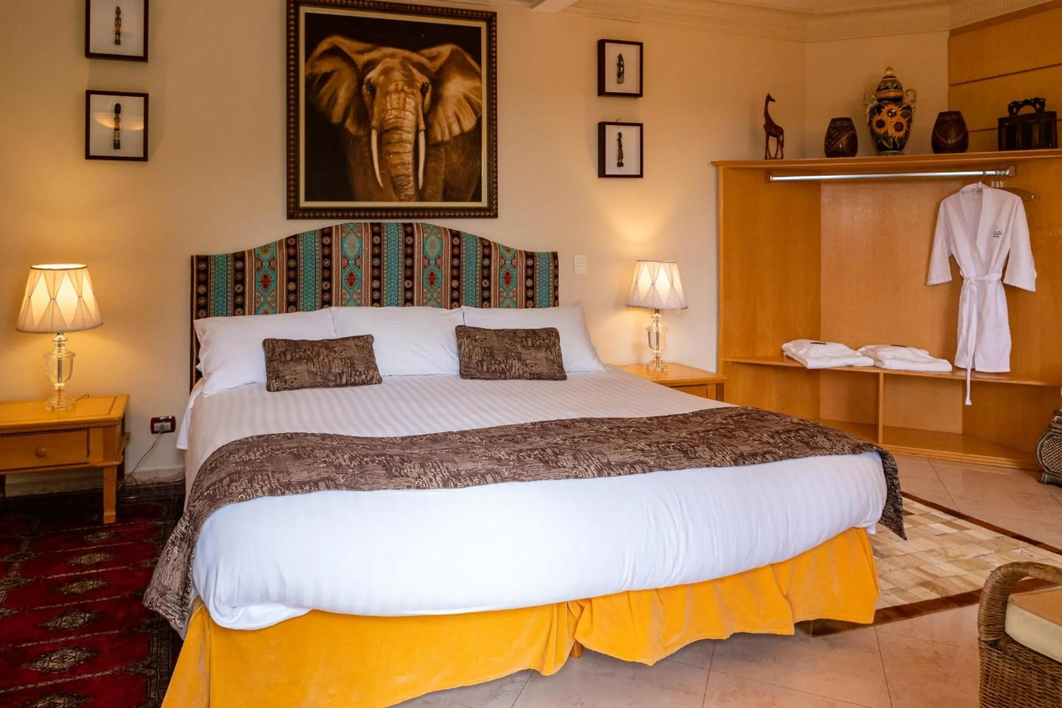 Bed in Pousada de Charme Vila Natal