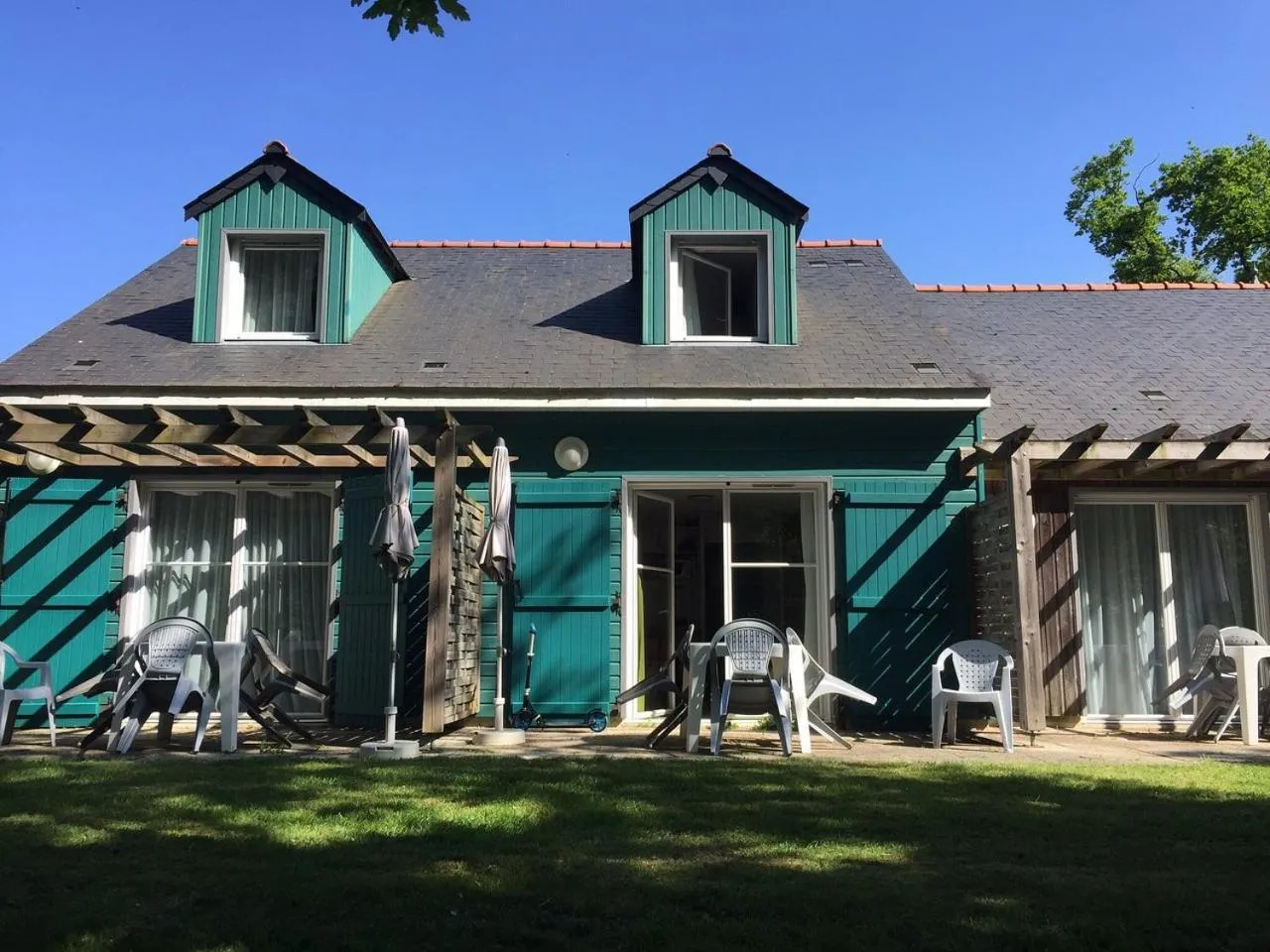 Patio in Terres de France - Le Domaine Du Golf