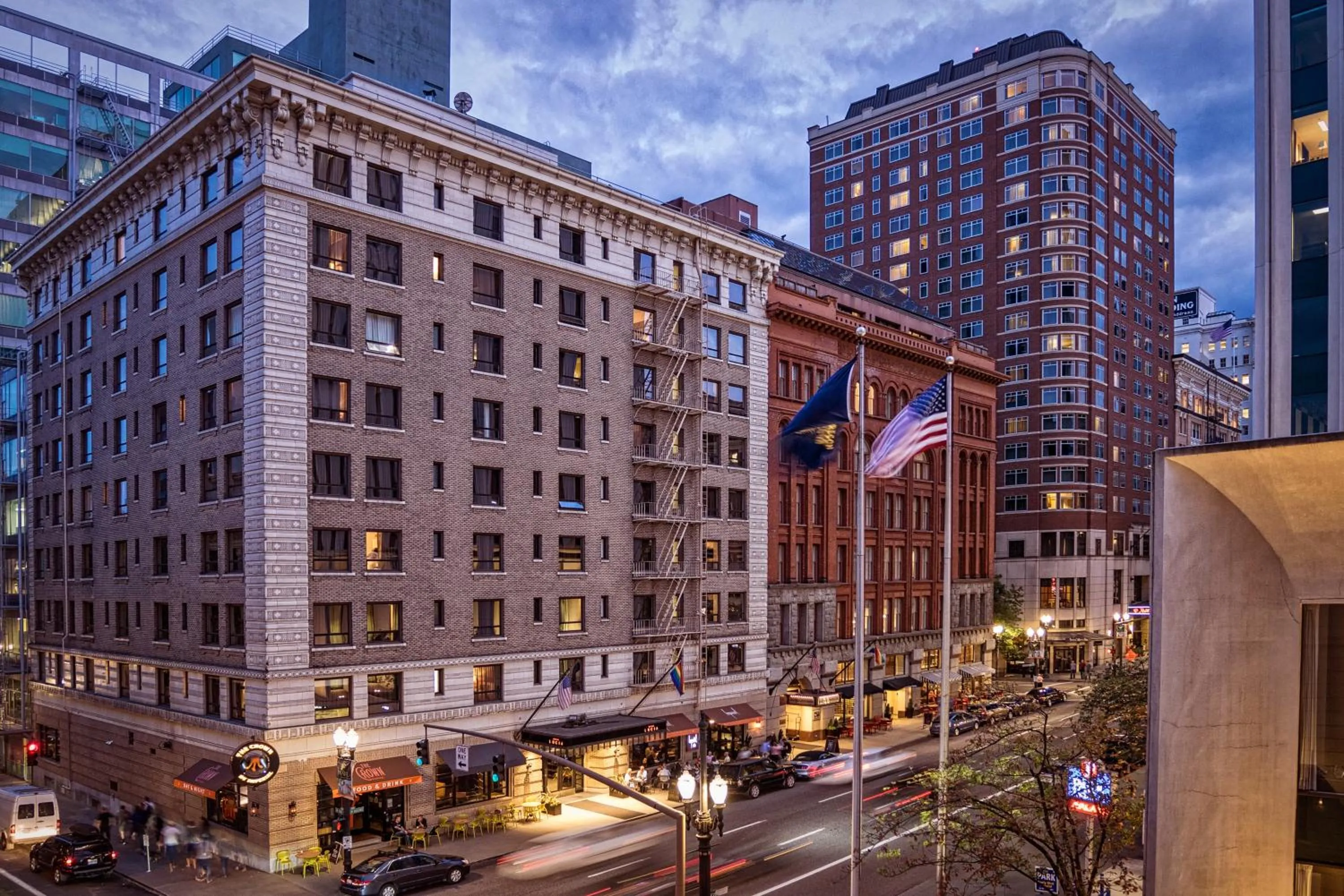 Property building in Hotel Lucia