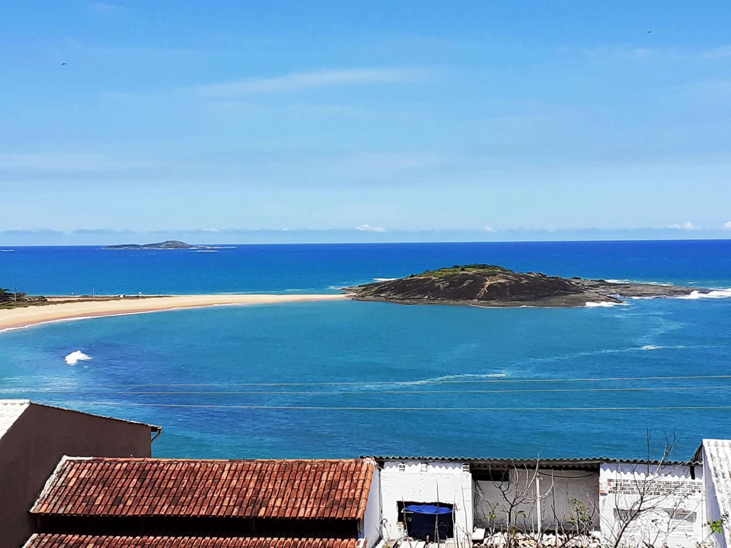 Day in Casa na praia de Setiba com panorama fantástico