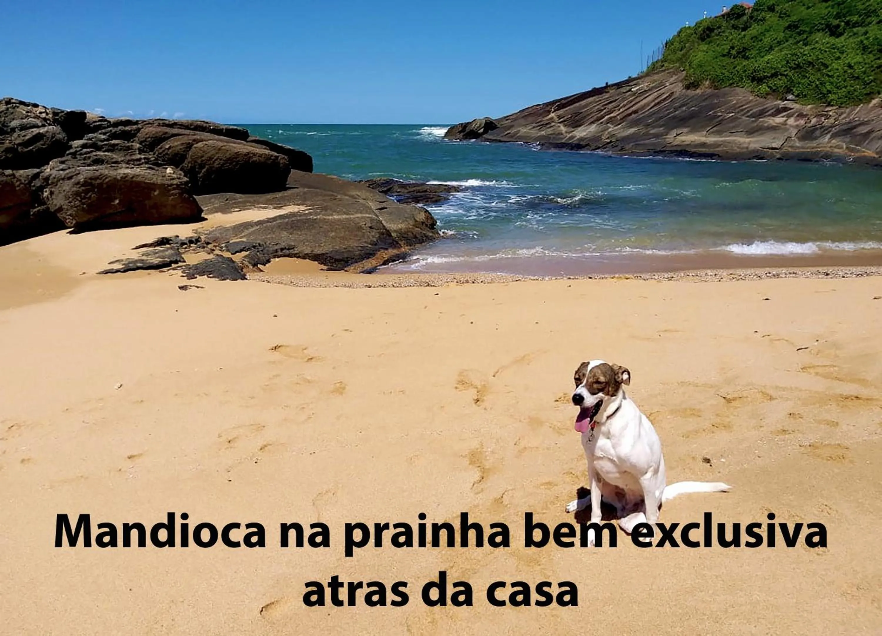 Day in Casa na praia de Setiba com panorama fantástico