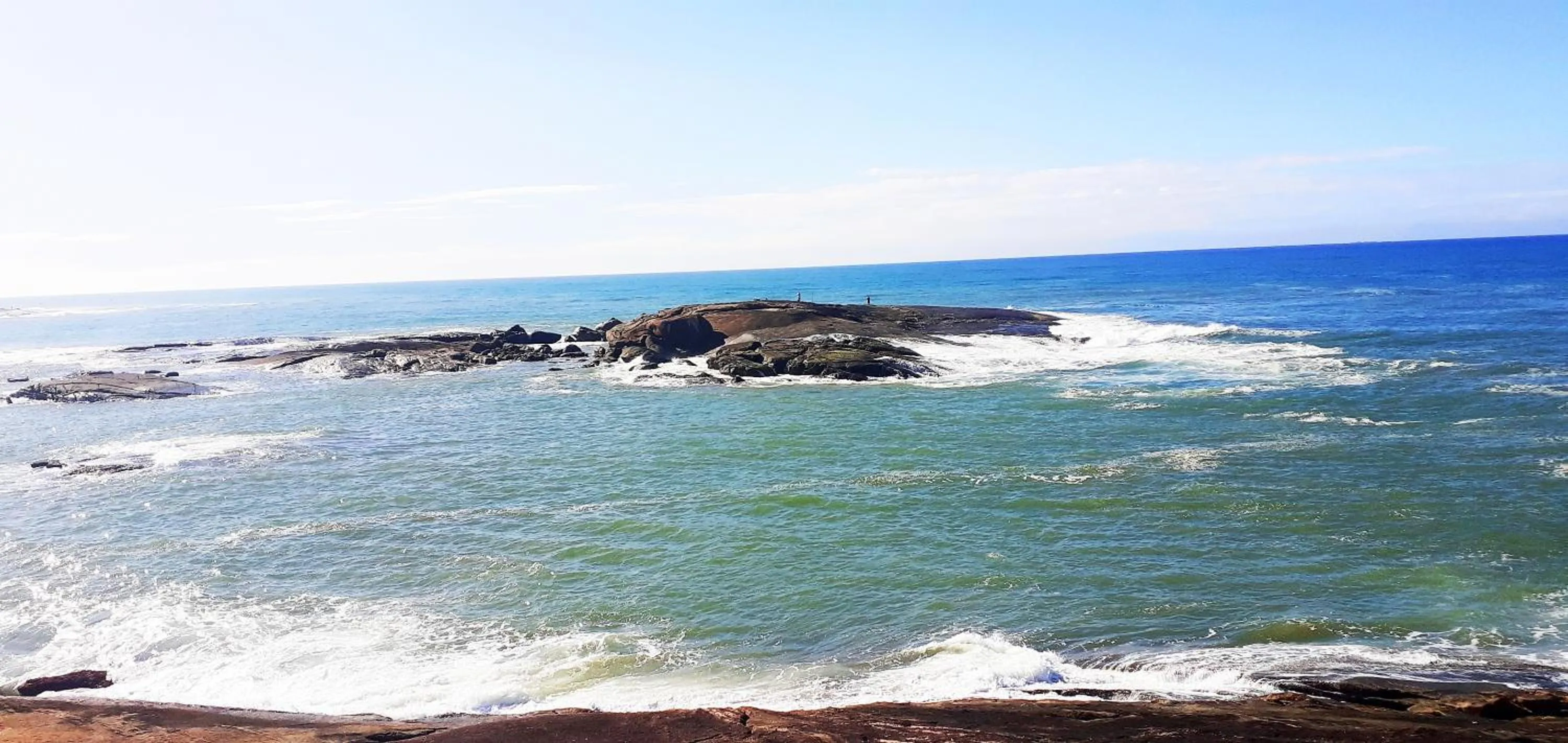 Natural landscape in Casa na praia de Setiba com panorama fantástico