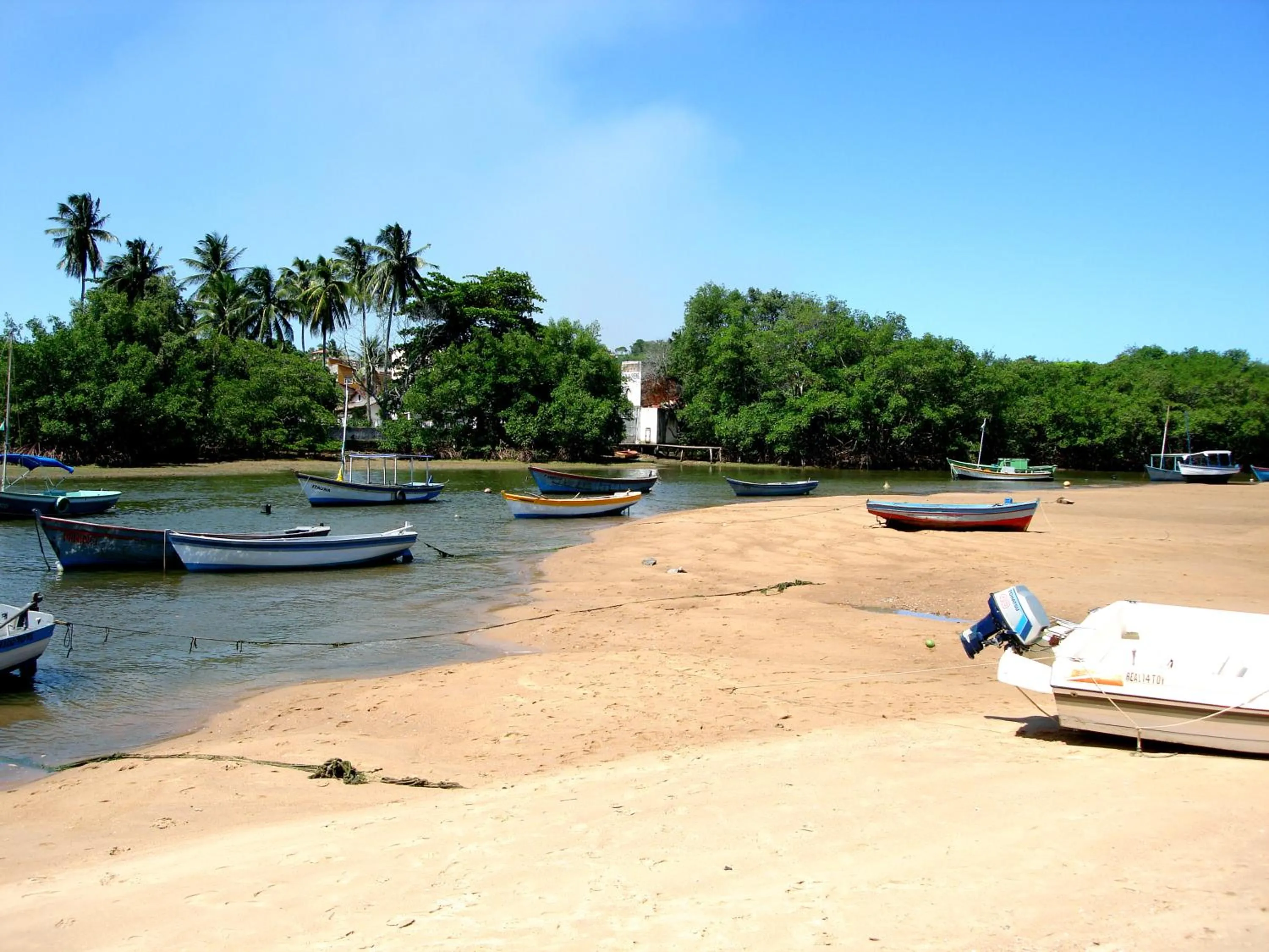 Natural landscape in Casa na praia de Setiba com panorama fantástico