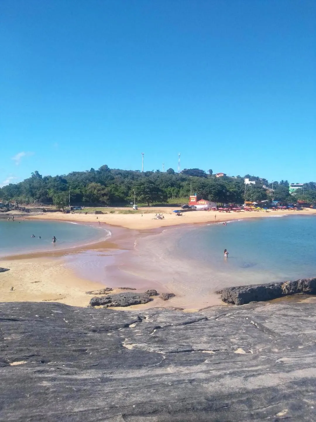 Beach in Casa na praia de Setiba com panorama fantástico