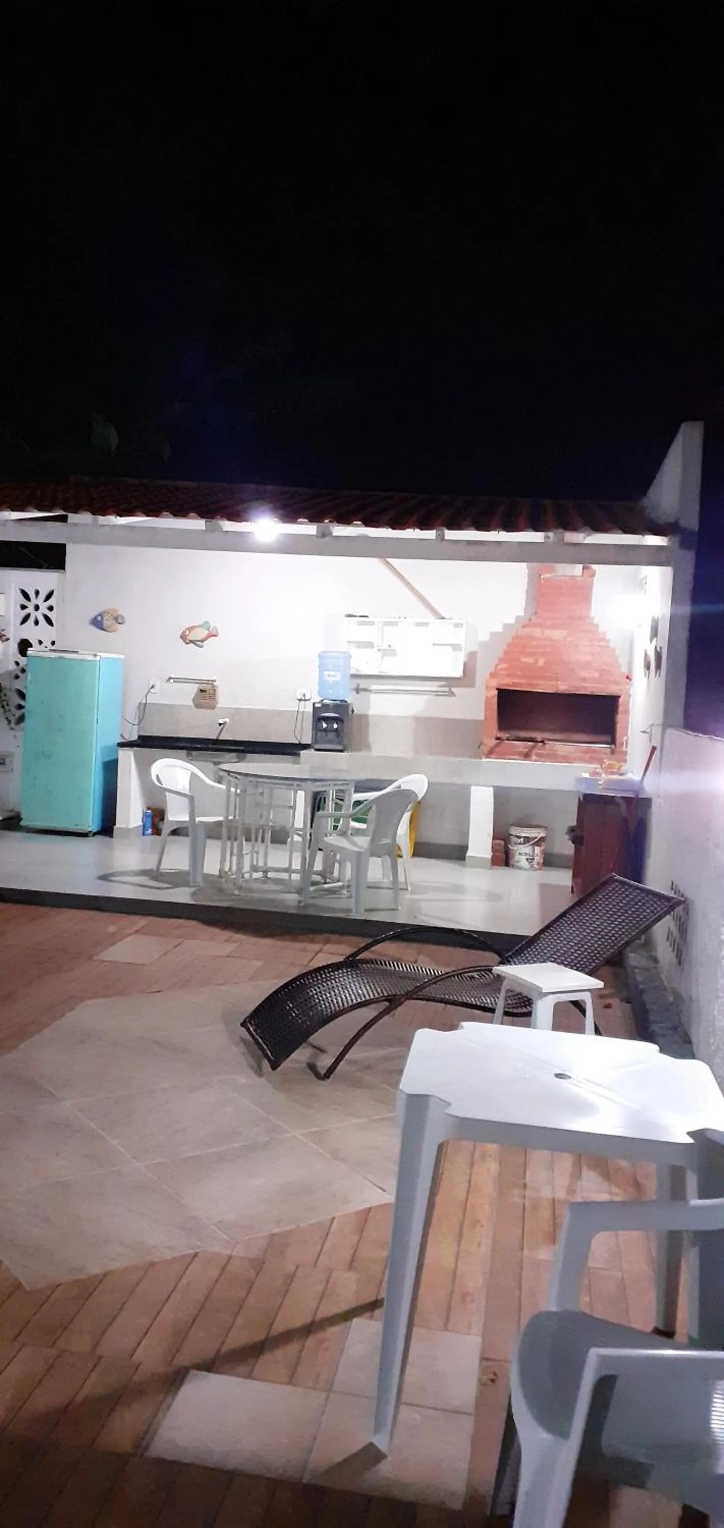 Night in Casa na praia de Setiba com panorama fantástico