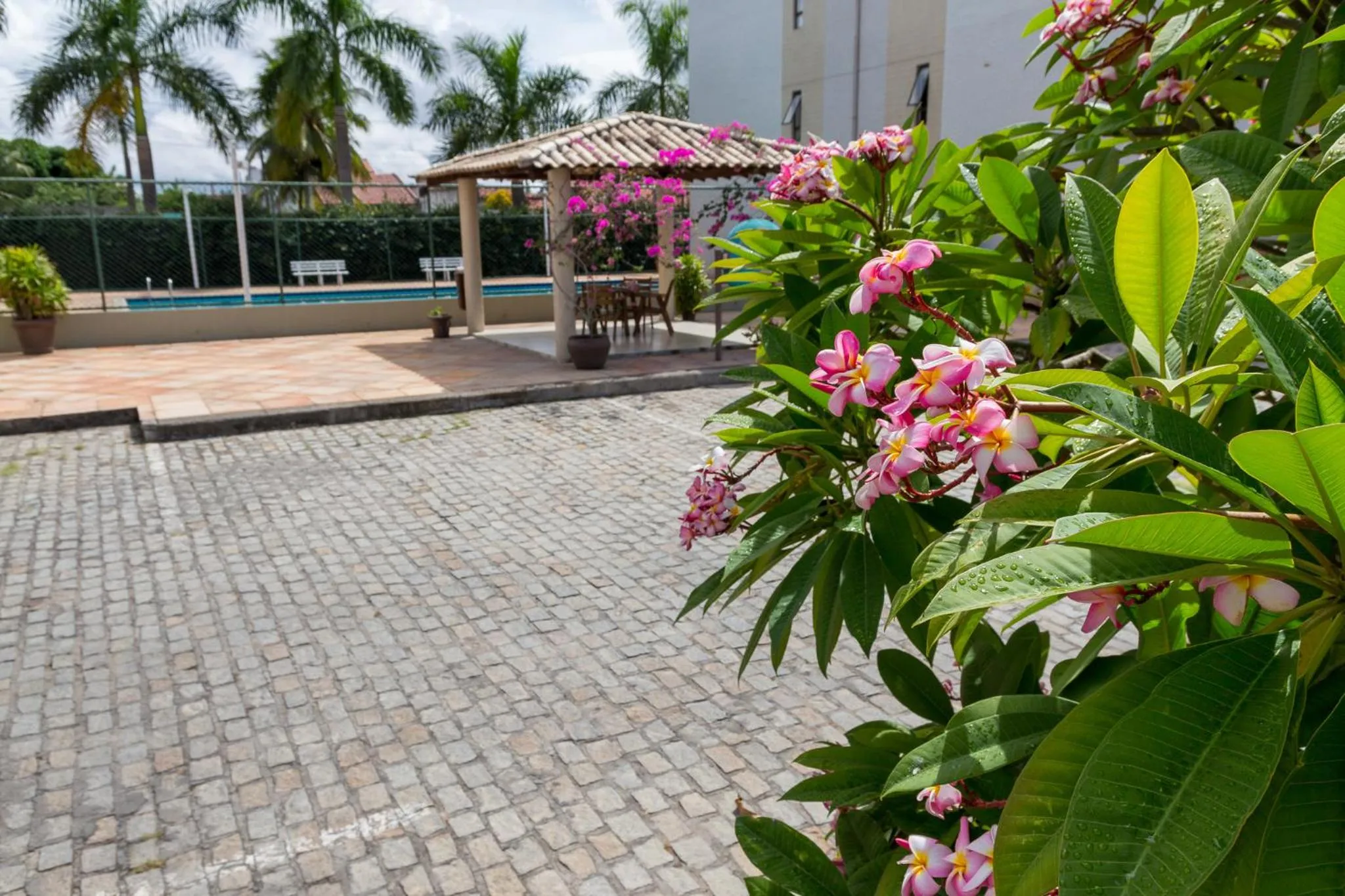 Garden in Maria Quitéria Hotel & Flat