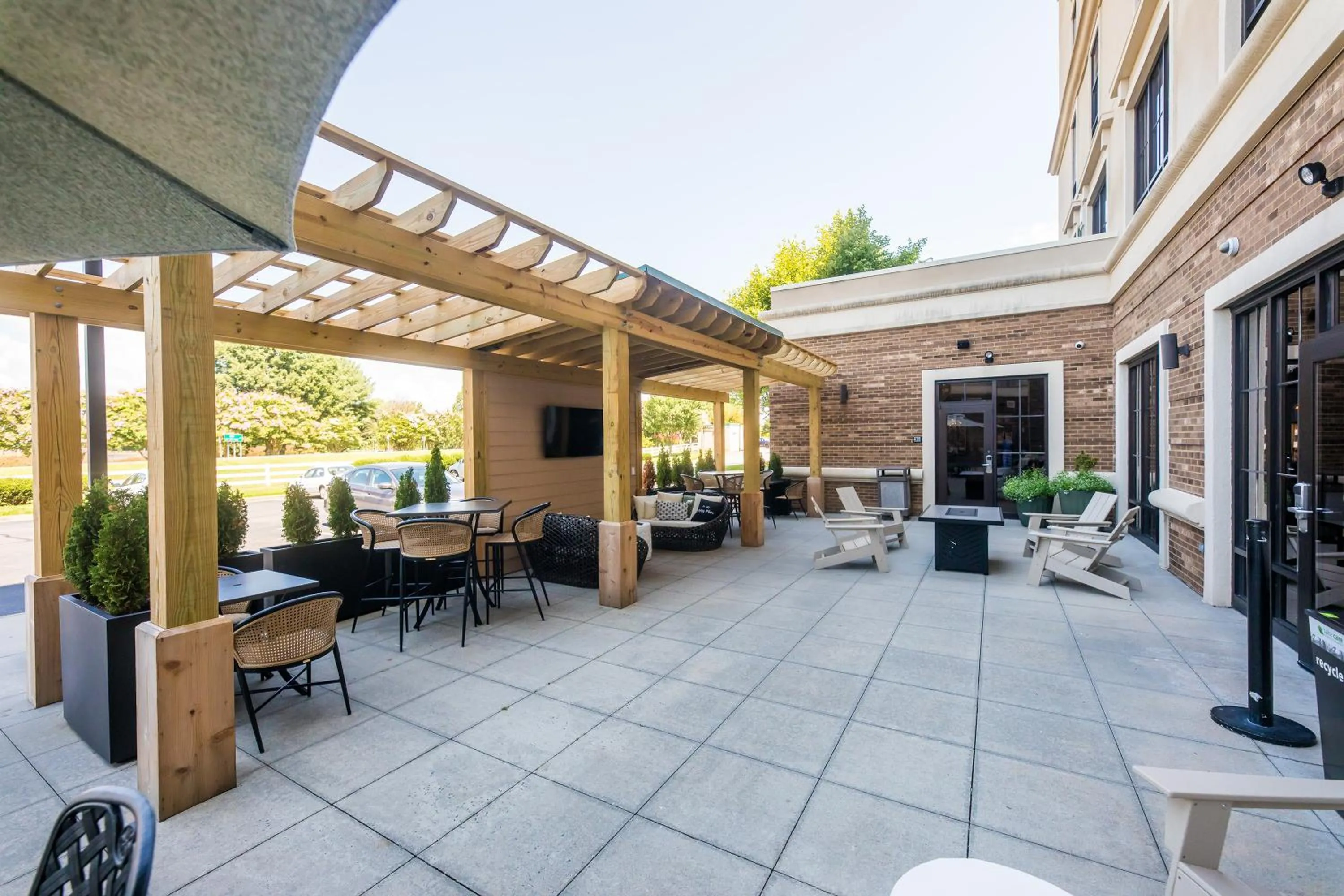 Patio in Hampton Inn & Suites Dobson