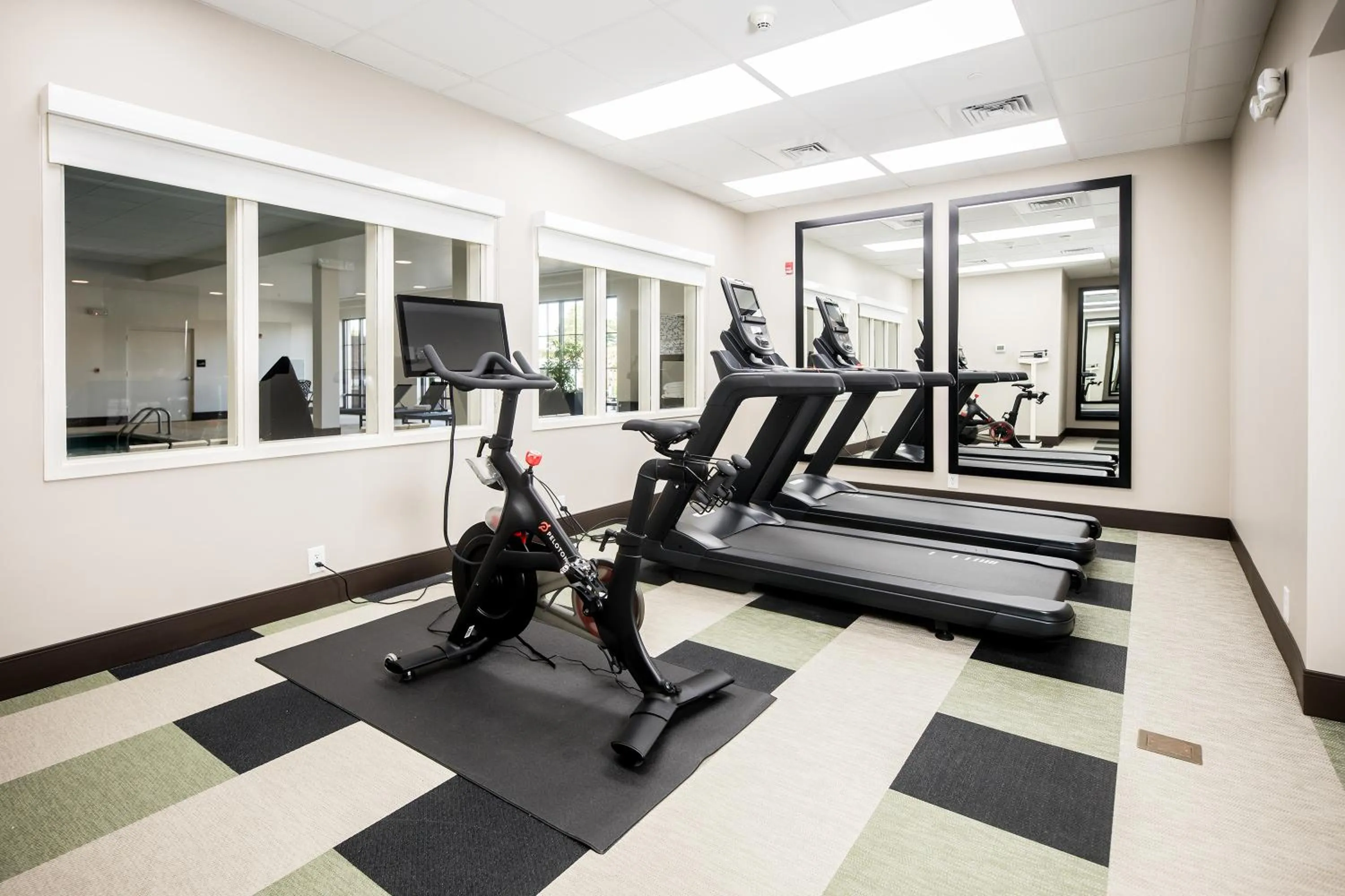 Fitness centre/facilities in Hampton Inn & Suites Dobson