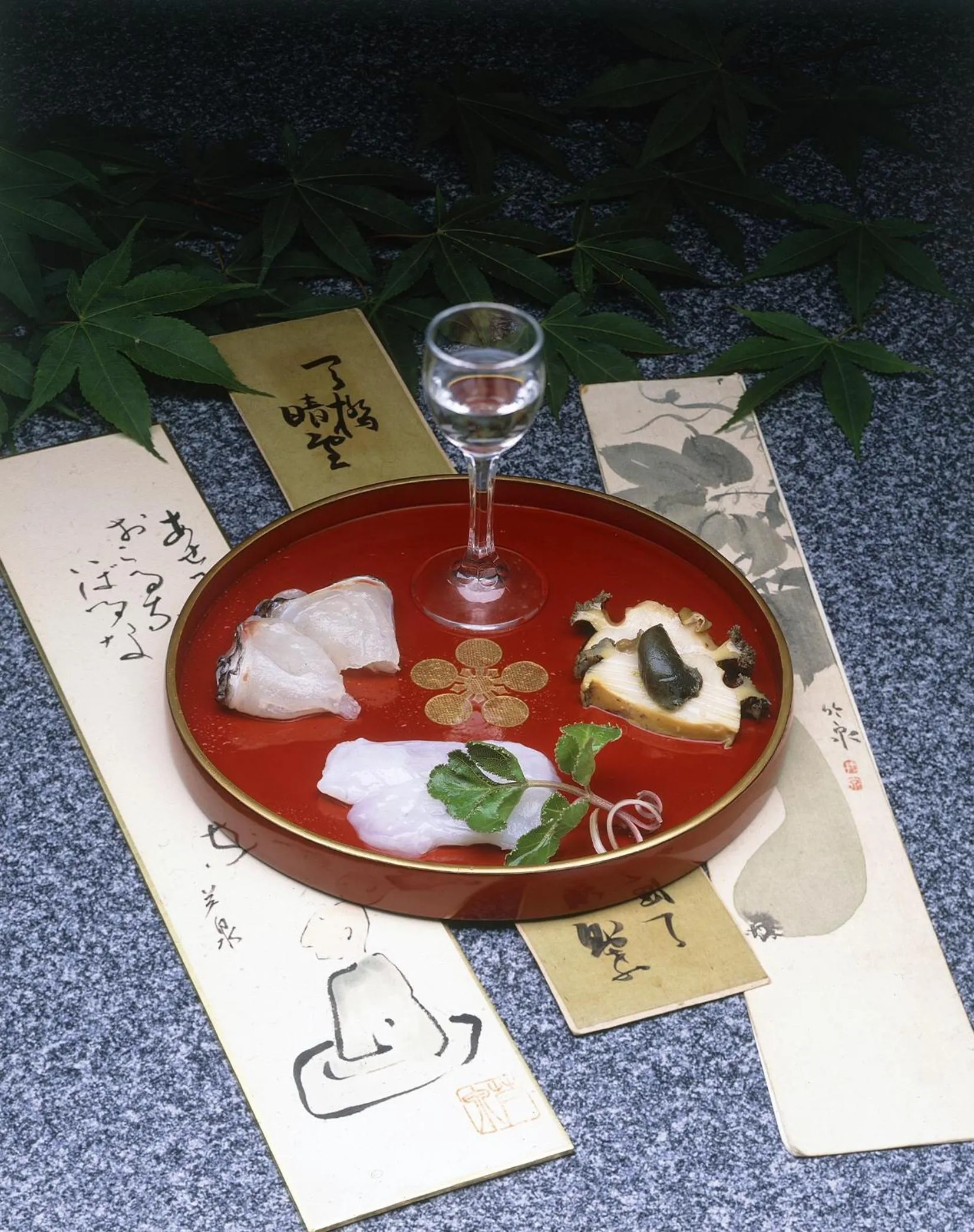 Food close-up in Seikiro Ryokan Historical Museum Hotel