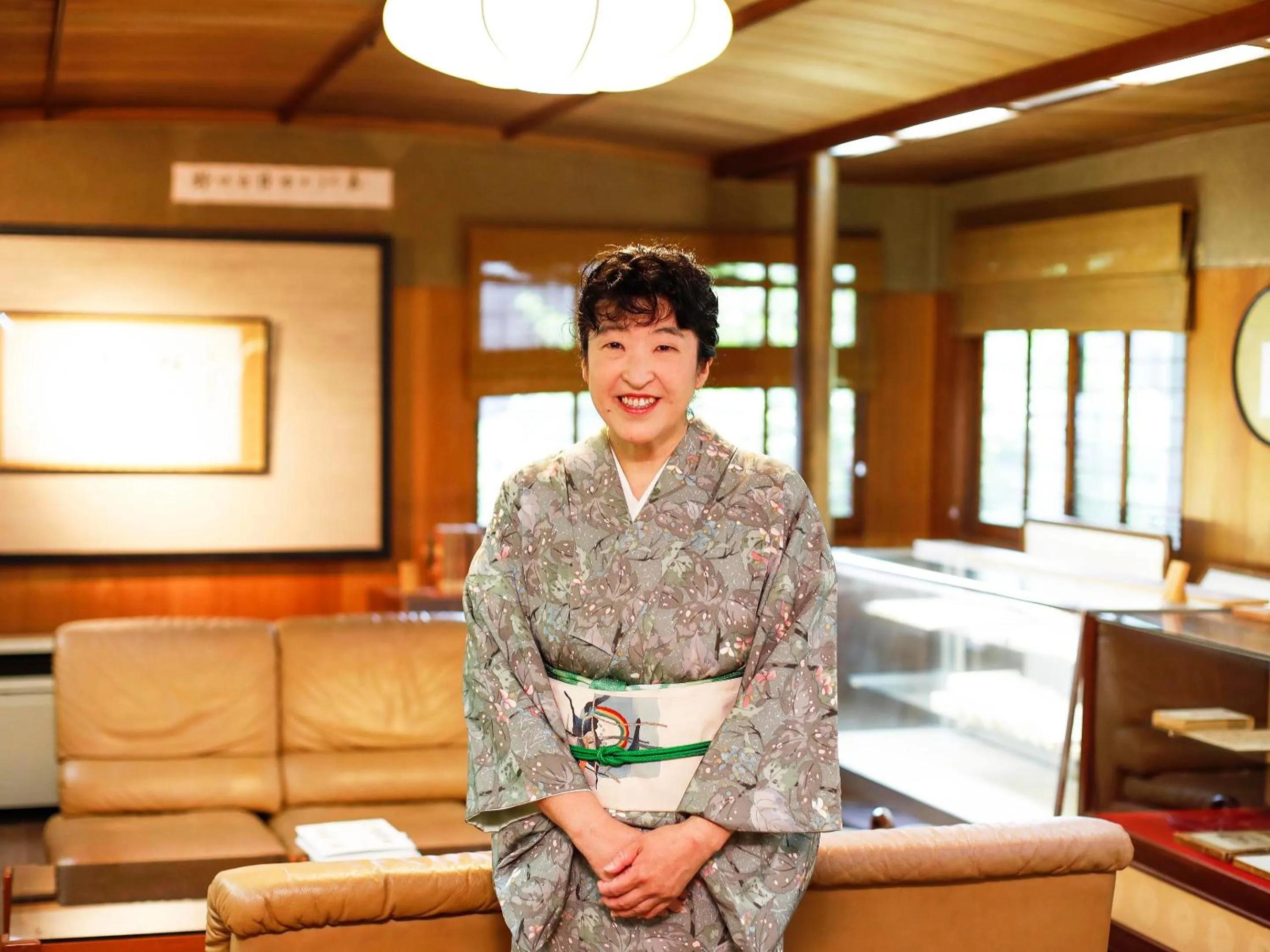 Staff in Seikiro Ryokan Historical Museum Hotel
