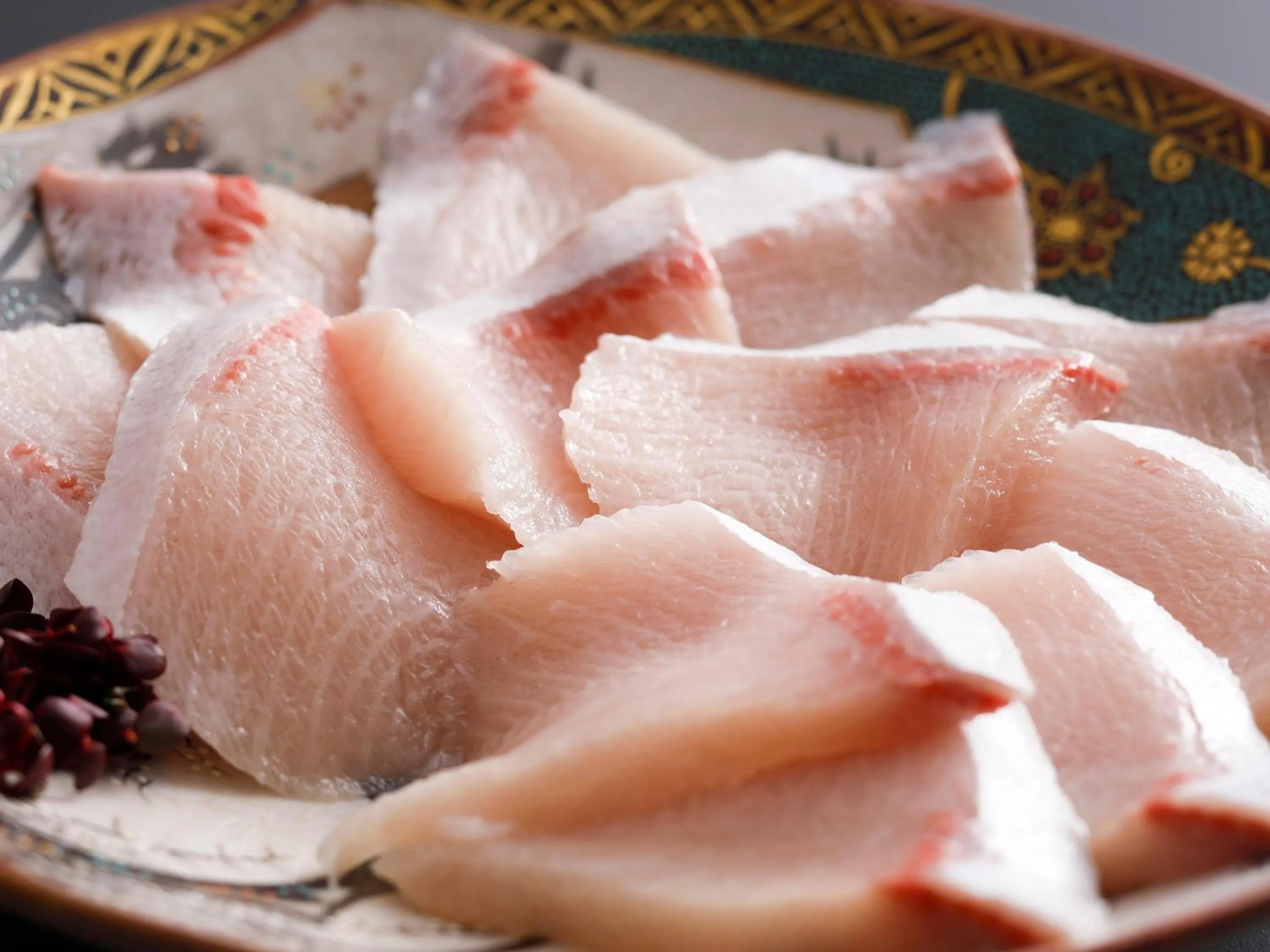Food close-up in Seikiro Ryokan Historical Museum Hotel