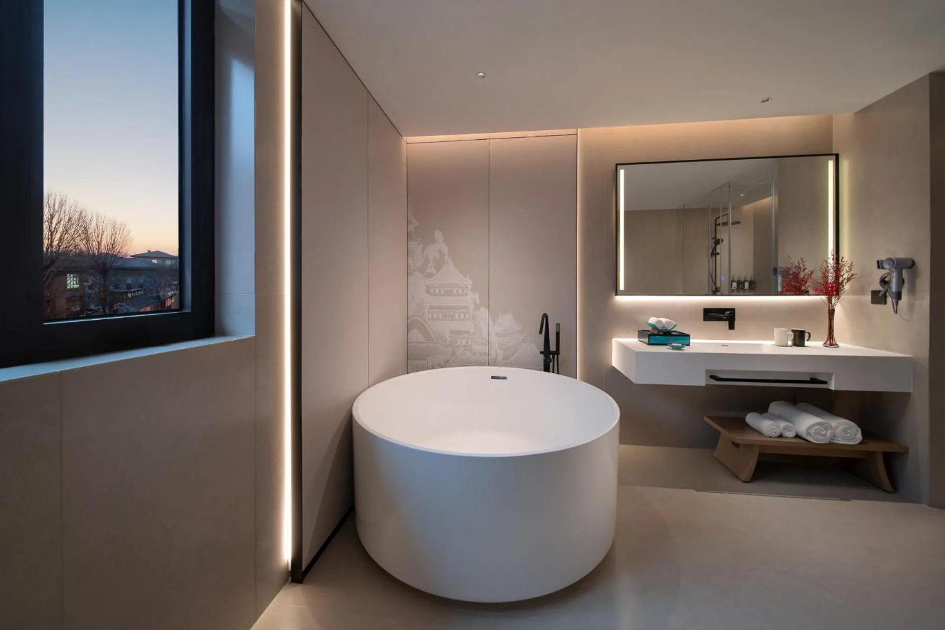 Toilet in SSAW Garden Hotel Beijing