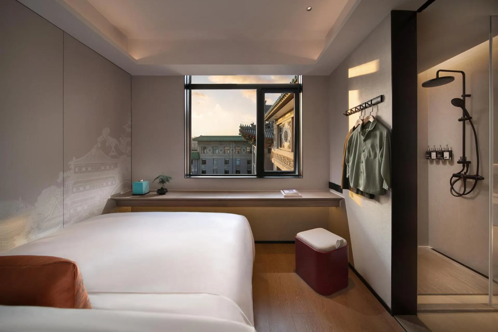 Photo of the whole room, Bed in SSAW Garden Hotel Beijing