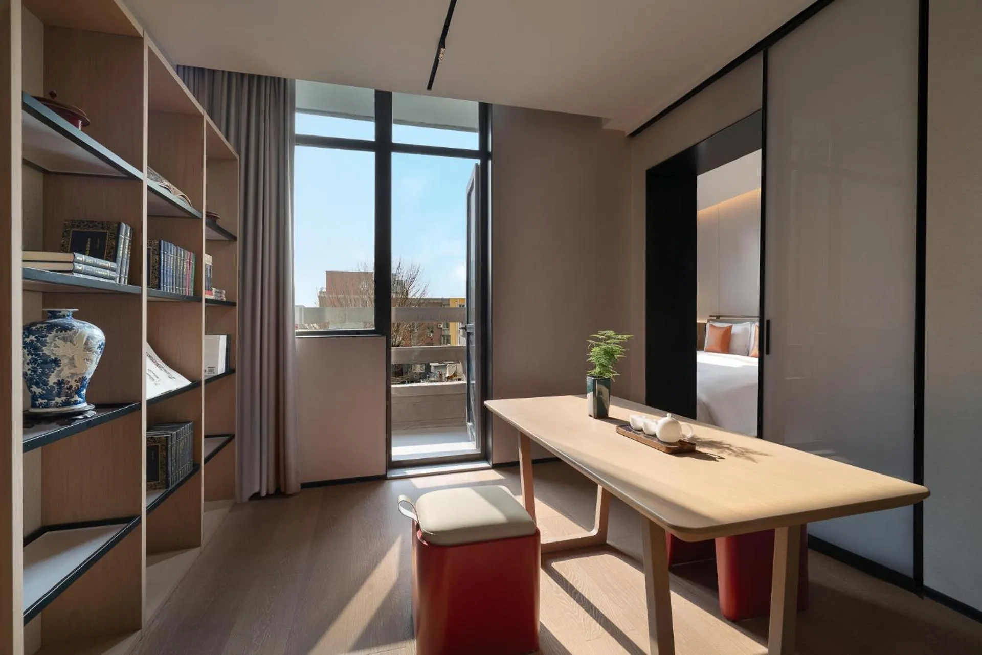 Living room in SSAW Garden Hotel Beijing