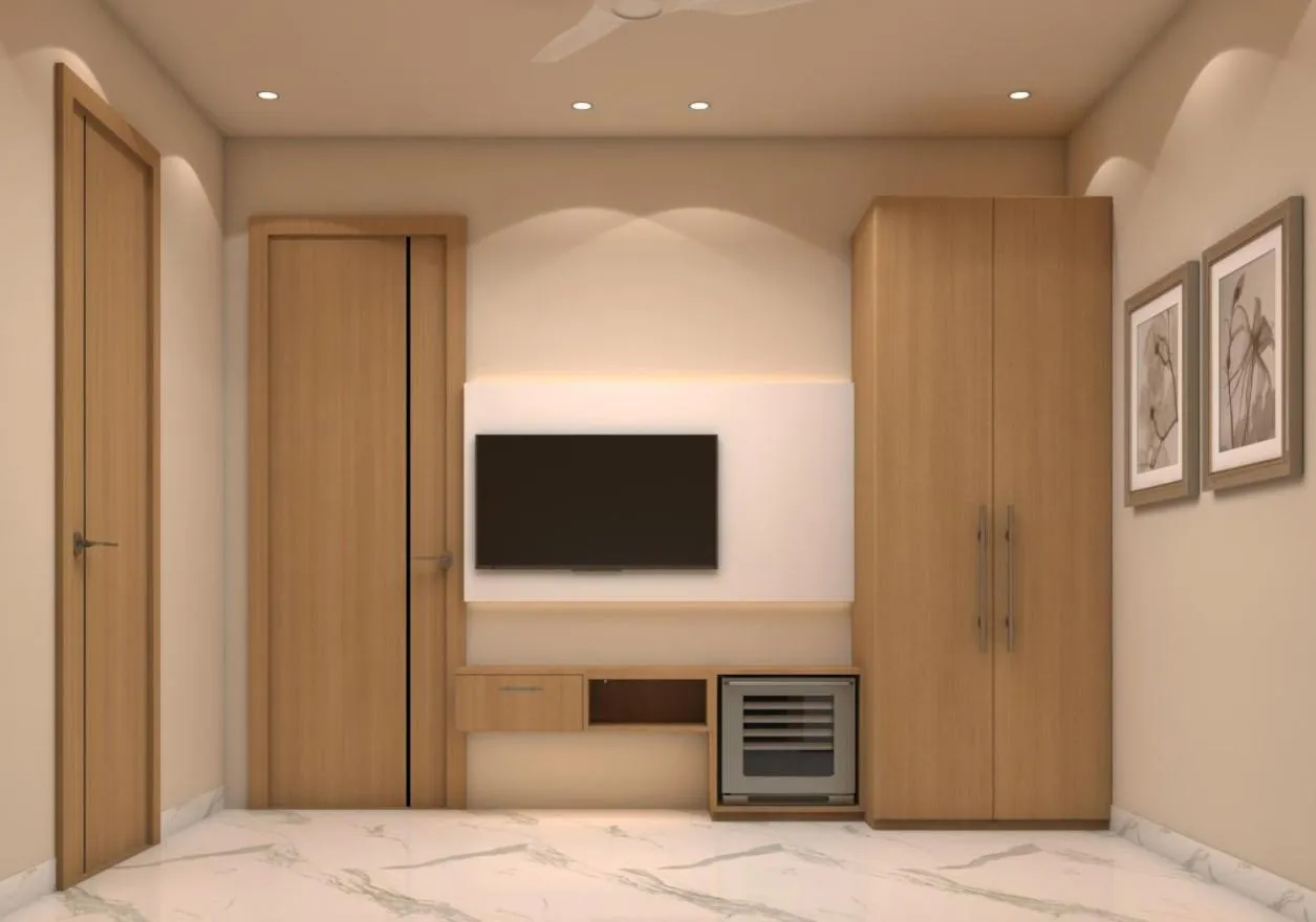 Communal lounge/ TV room in Taj Inn Hotel