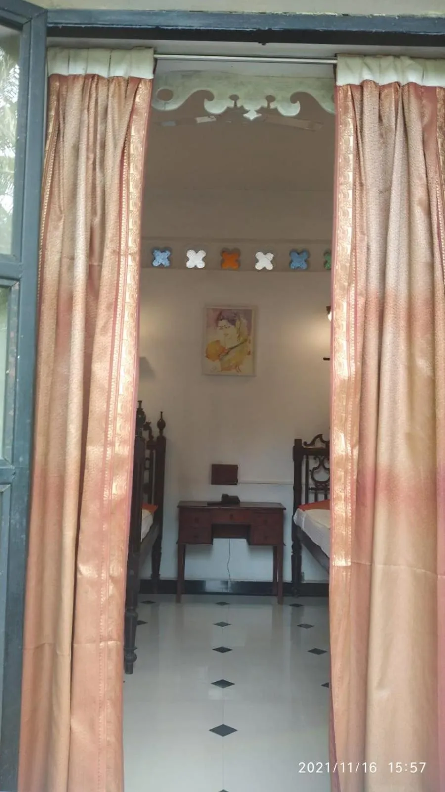 Bed in Indeco Hotels Swamimalai