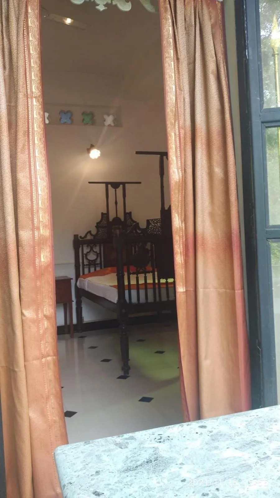 Bed in Indeco Hotels Swamimalai